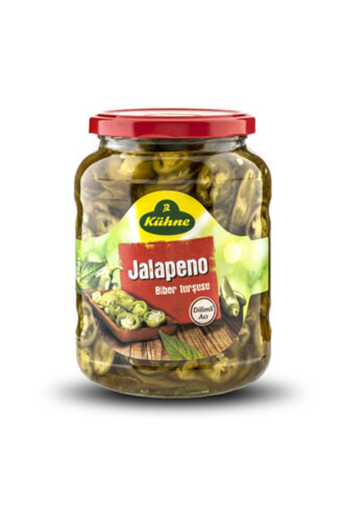 Kühne Kuhne Jalapeno Biber Turşusu Dilimli 650 G