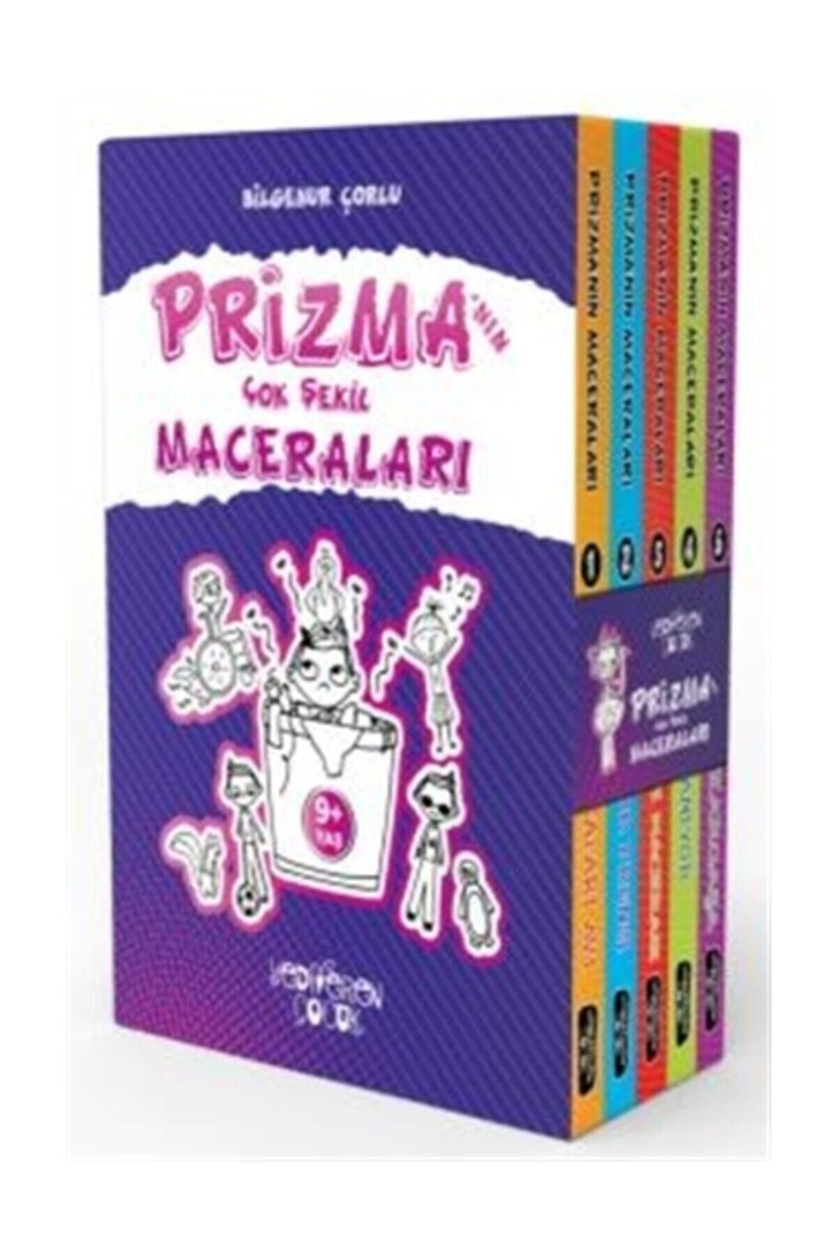 Yediveren Yayınları Prizma'nın Çok Şekil Maceraları-5 Kitap Takım