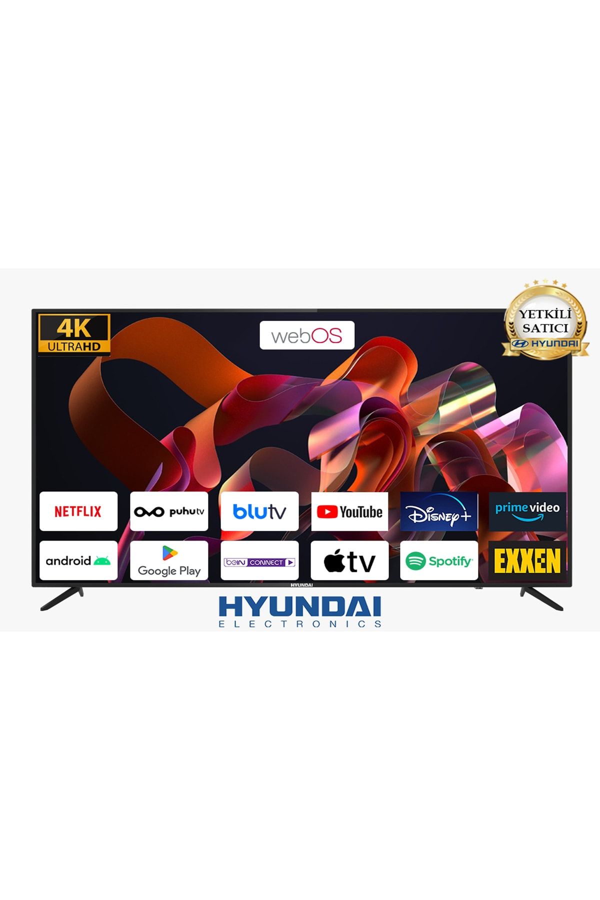 Hyundai 50hyn3205 50'' 127cm Ekran Webos 4k Ultra Hd Uydu Alıcılı Wifi Smart D-led Tv