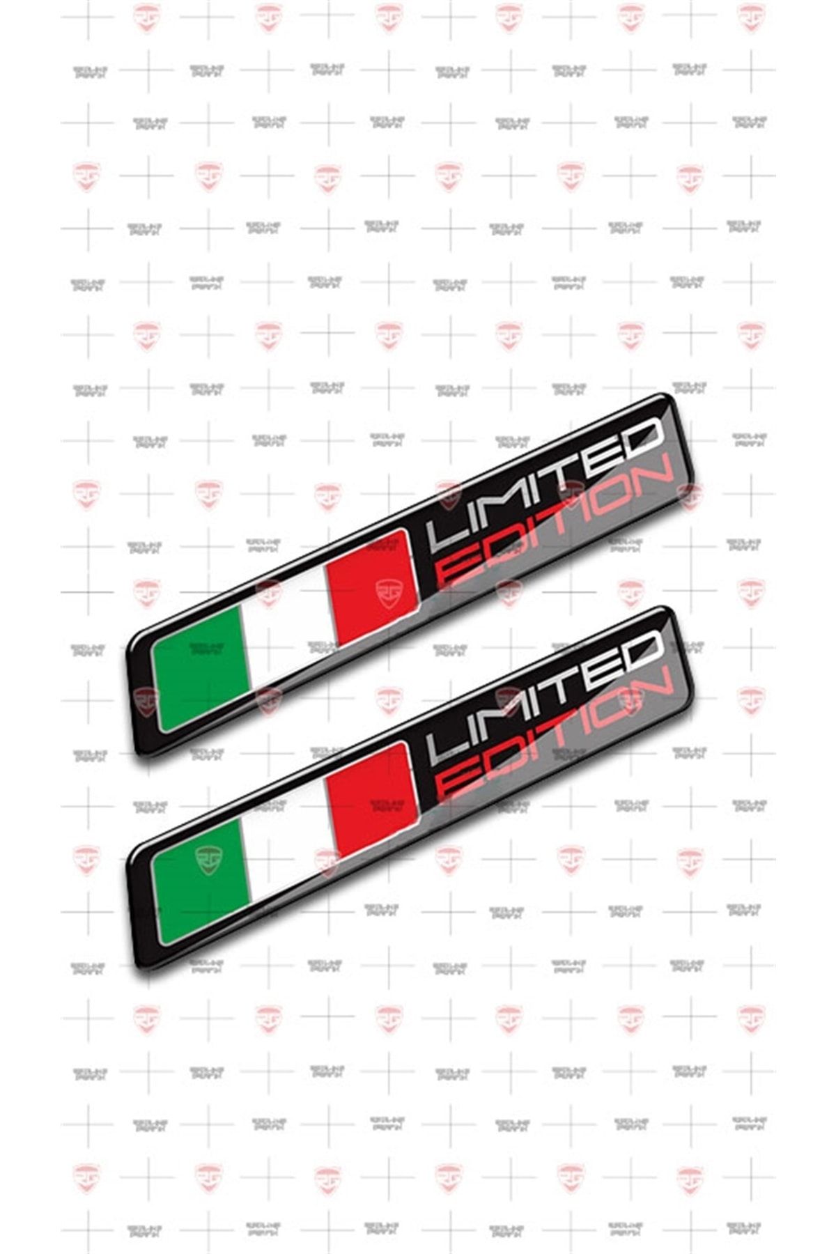 Redline Grafik Pıaggıo Vespa Etiket Aprilia Ducati Italya Bayrağı Etiket