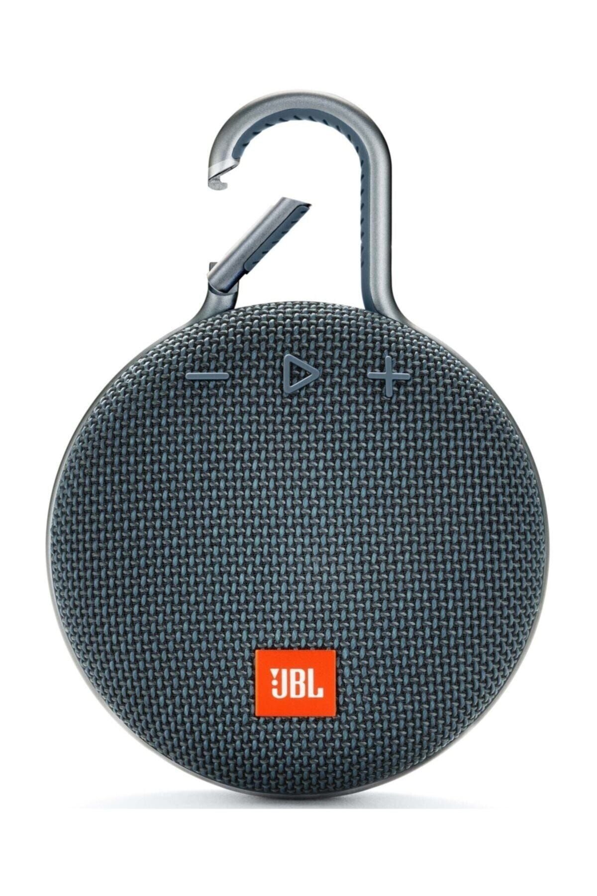 JBL Clip3 Mavi Ipx7 Su Geçirmez Taşınabilir Bluetooth Hoparlör