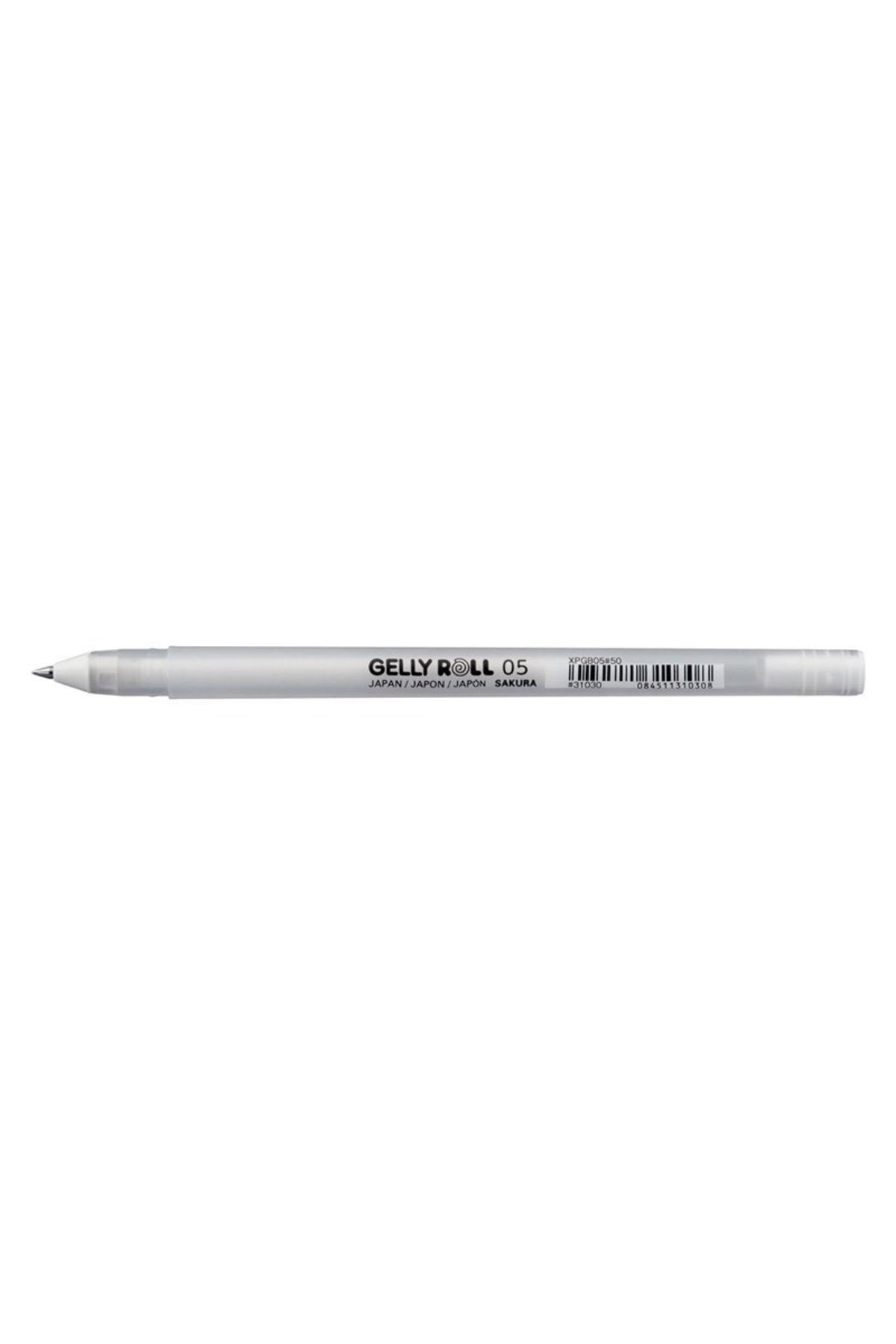 Sakura Gelly Roll Basic White 05 Fine Beyaz Jel Mürekkepli Kalem 0,3mm