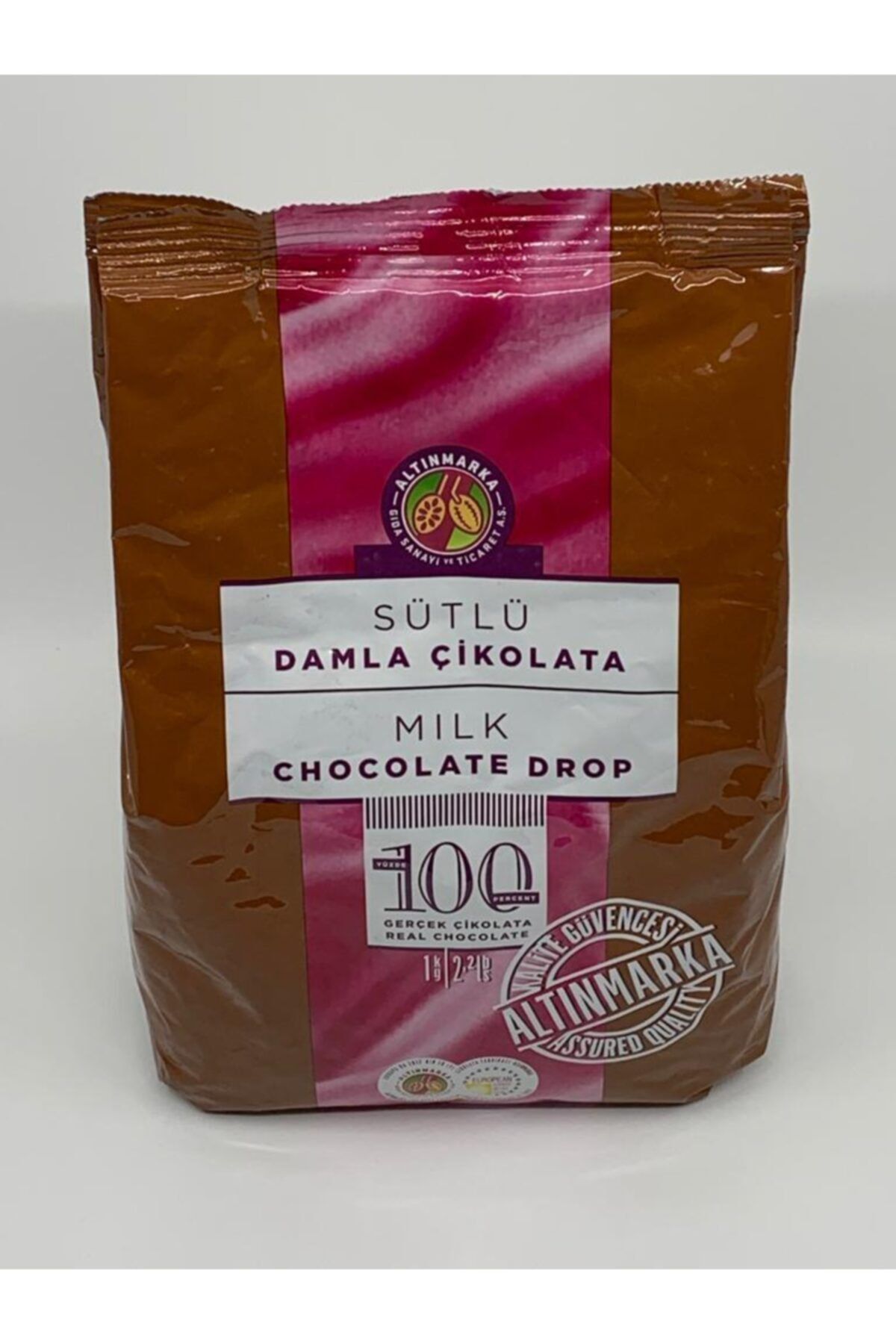Altınmarka Kahve Dünyası Sütlü Damla Çikolata 1 Kg