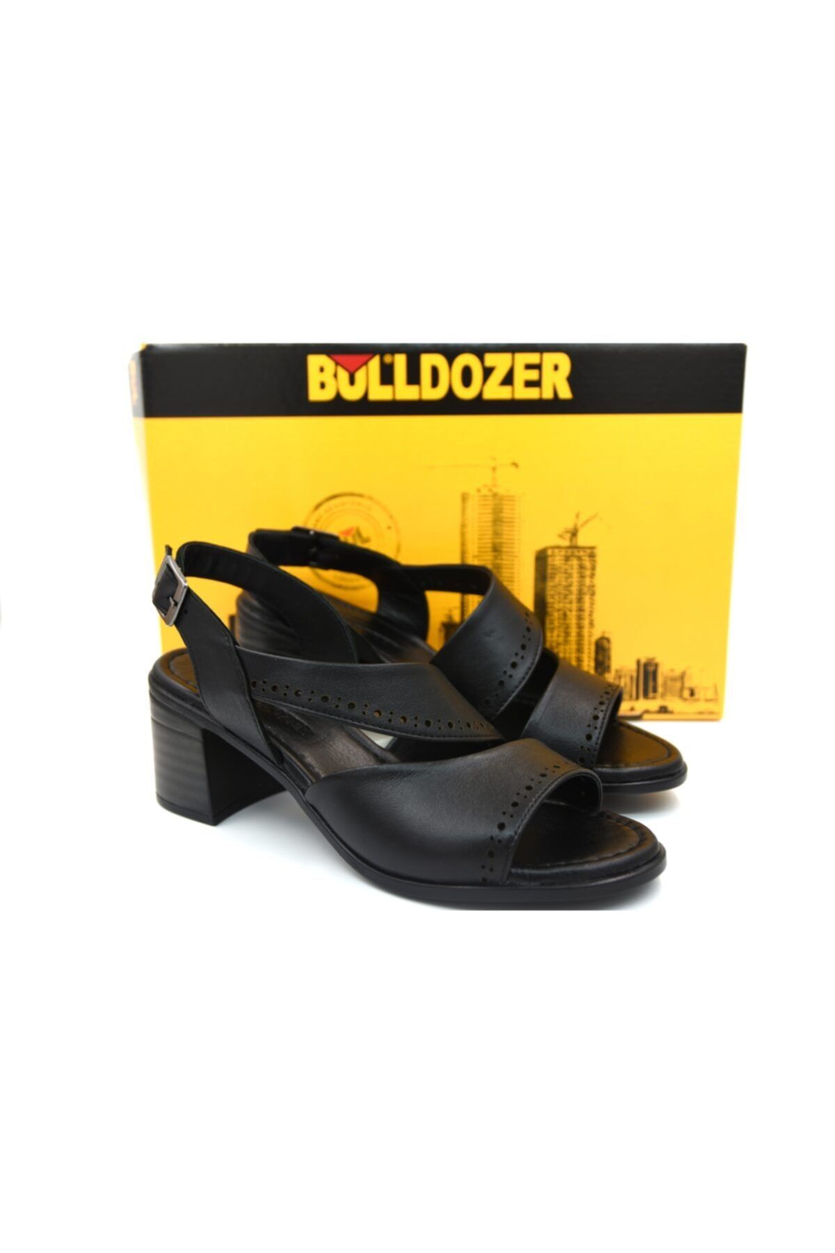 Bulldozer 211610 Hakiki Deri Günlük Sandalet