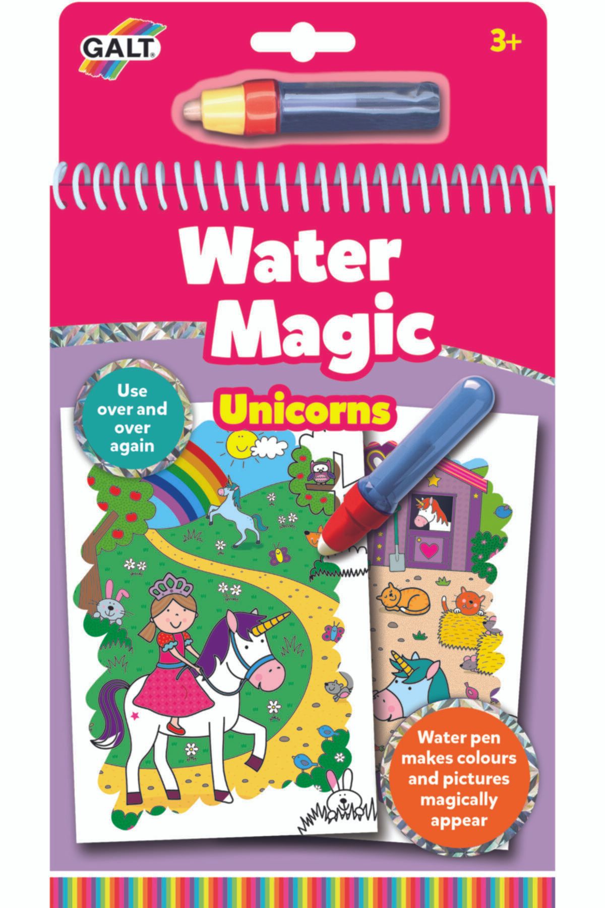 Galt Water Magic Sihirli Boyama Kitabı Unicorns