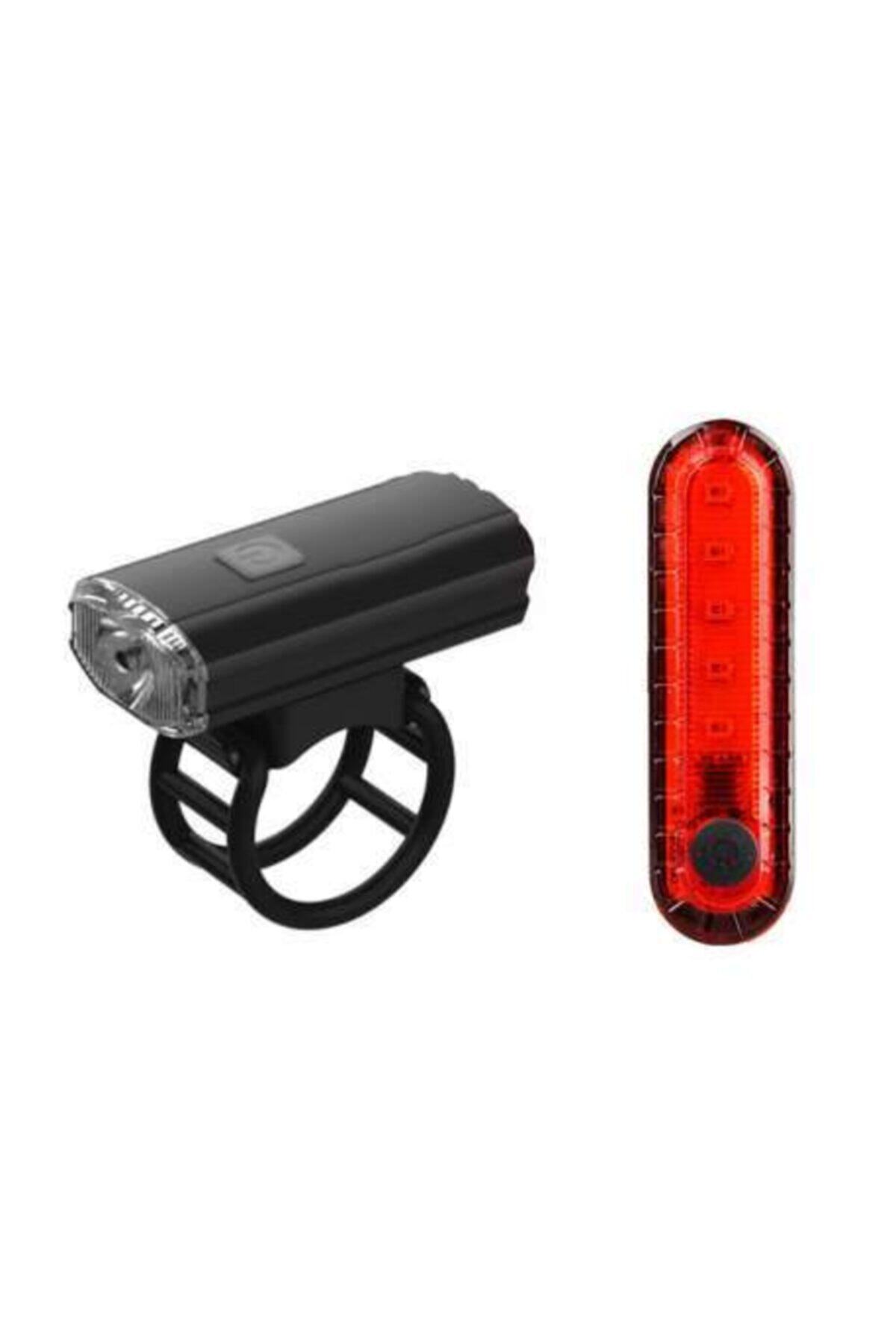 Genel Markalar Quickset USB Şarjlı Ön Arka Bisiklet Aydınlatma Seti FST-403