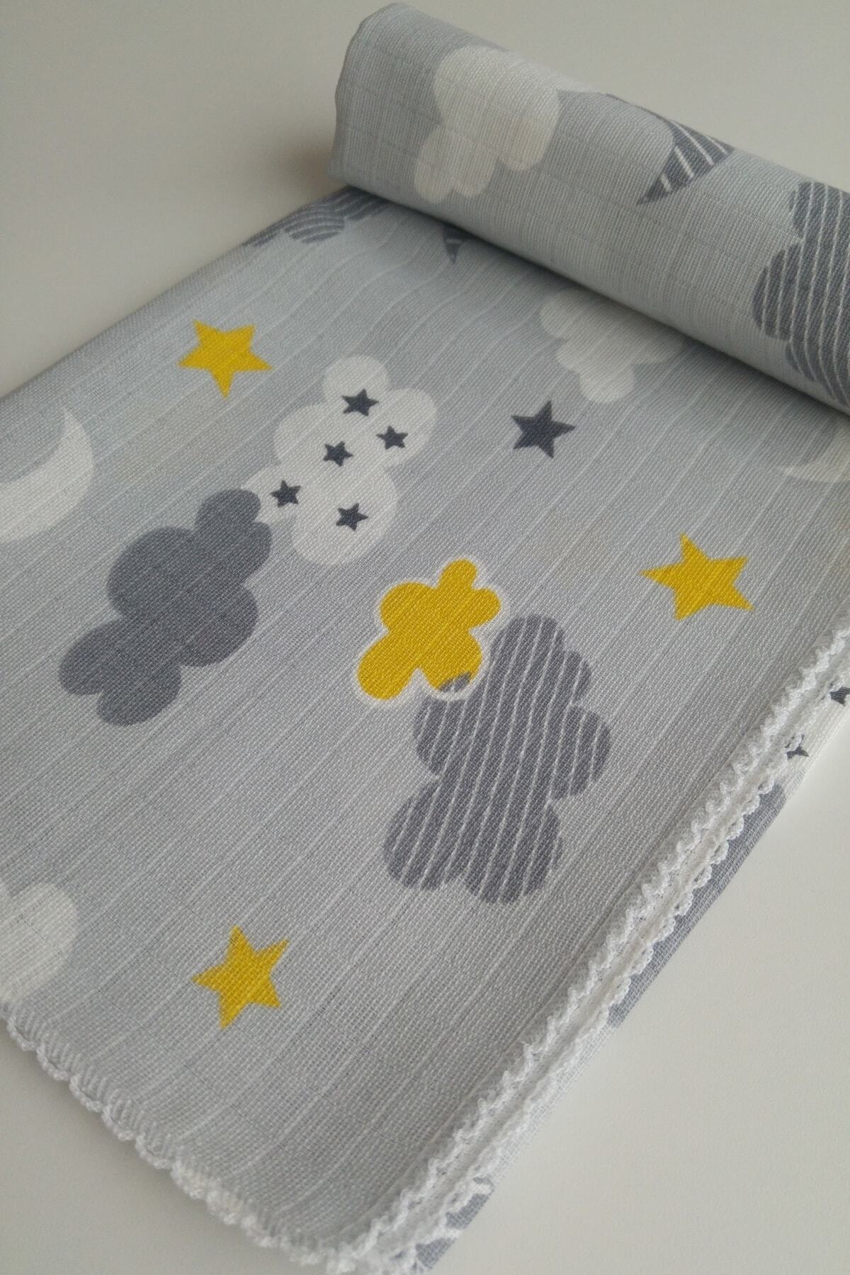 AyCaTa Çok Amaçlı Müslin Bezi Örtü Bebek Battaniyesi