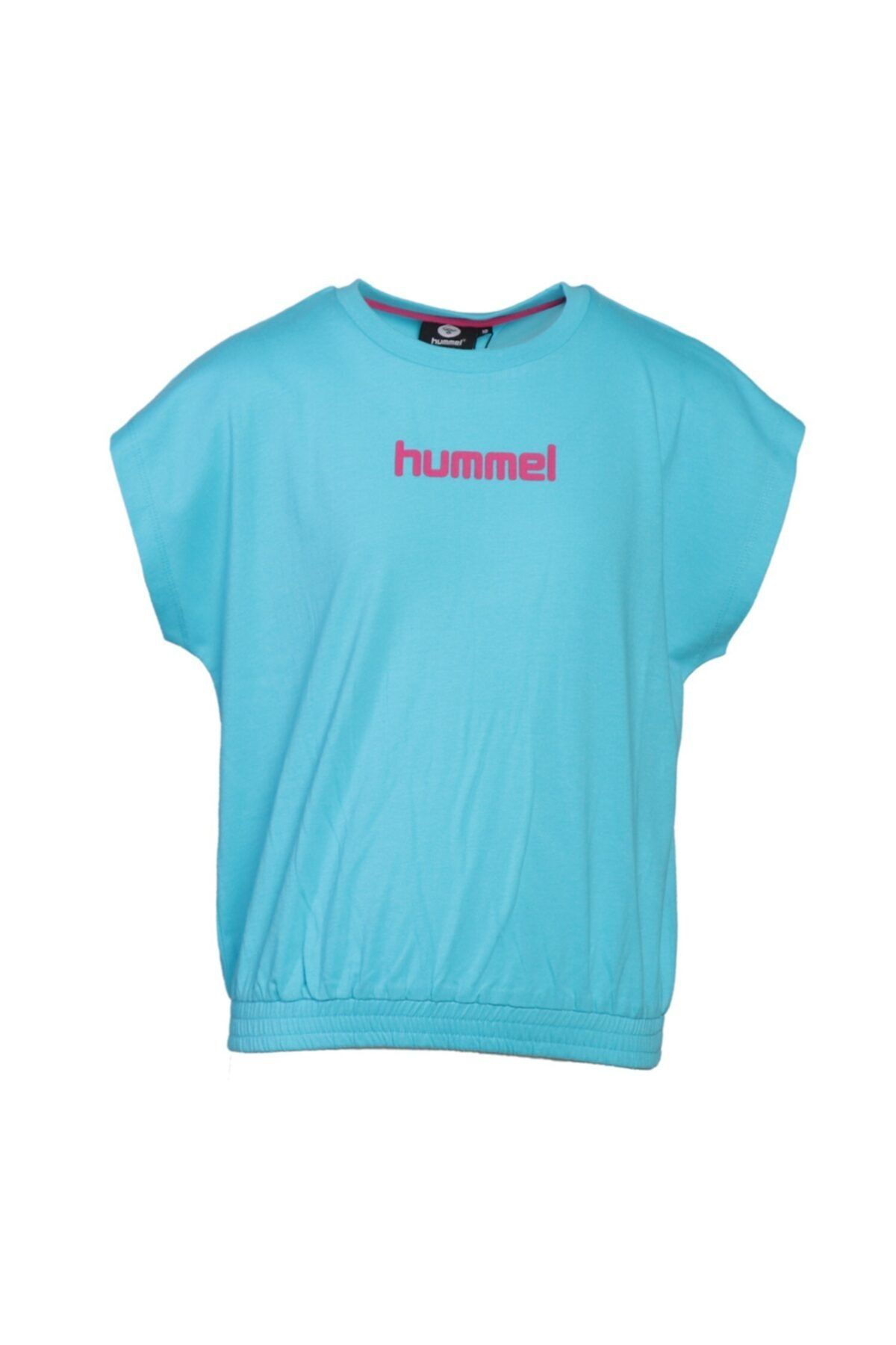 hummel HMLSOLITE Turkuaz Kız Çocuk T-Shirt 101085865
