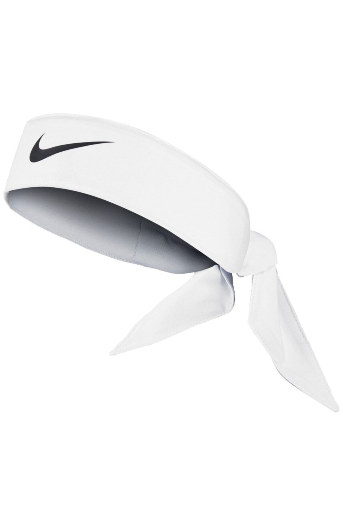 Nike Dri Fit Head Tie Bandana Tenisçi Kafa Bandı Beyaz