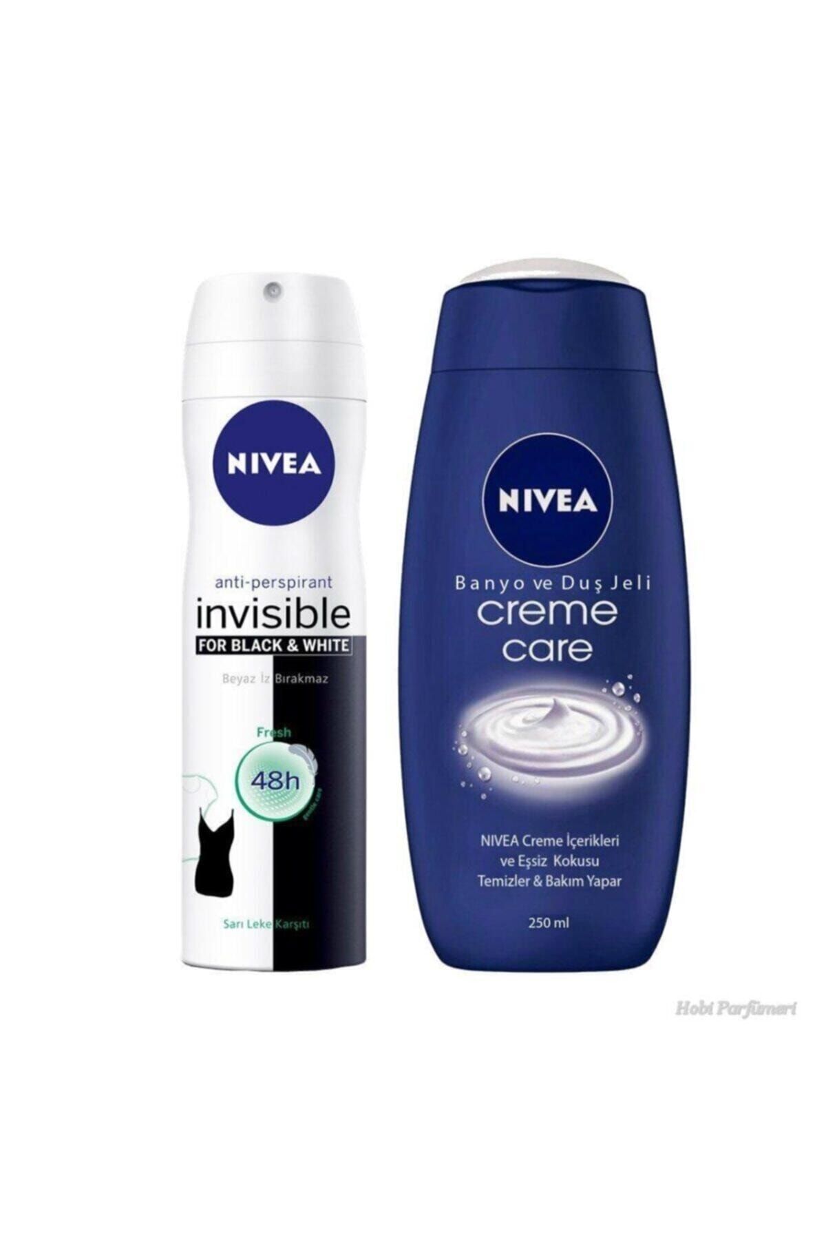 NIVEA Women Set Invisible Fresh Deodorant 150 ml+Duş Jeli 250 ml