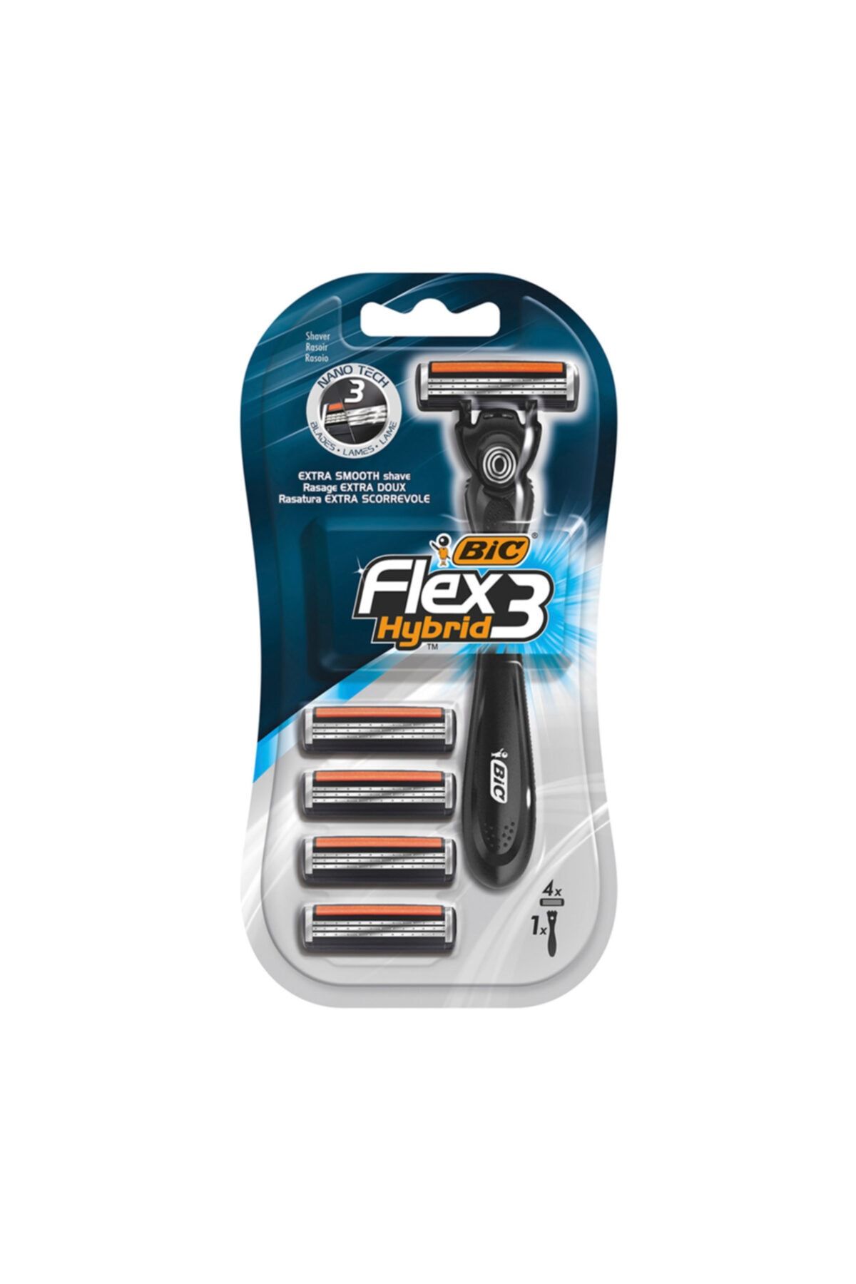 Bic Flex 3 Hybrid  4 Kartuşlu Tıraş Bıçağı
