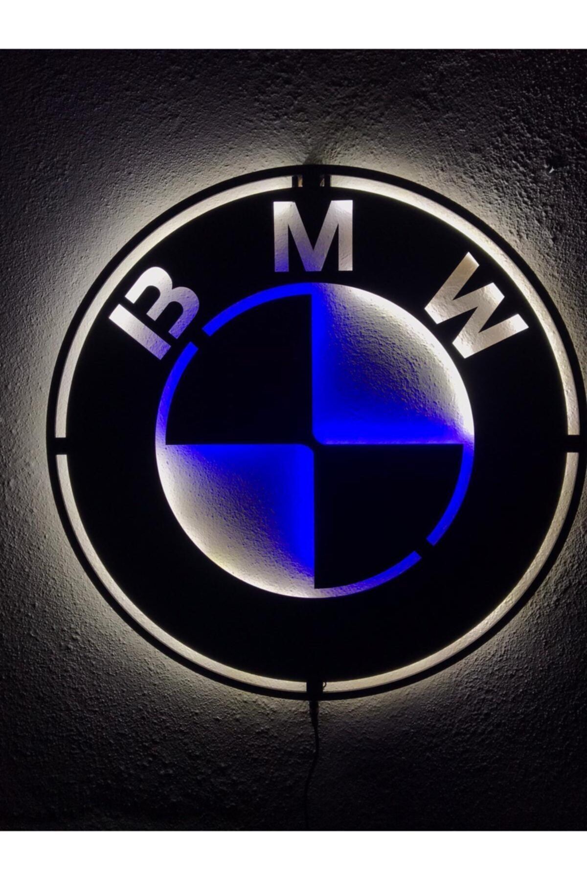 dekoraven Bmw Logo Işıklı Tablo
