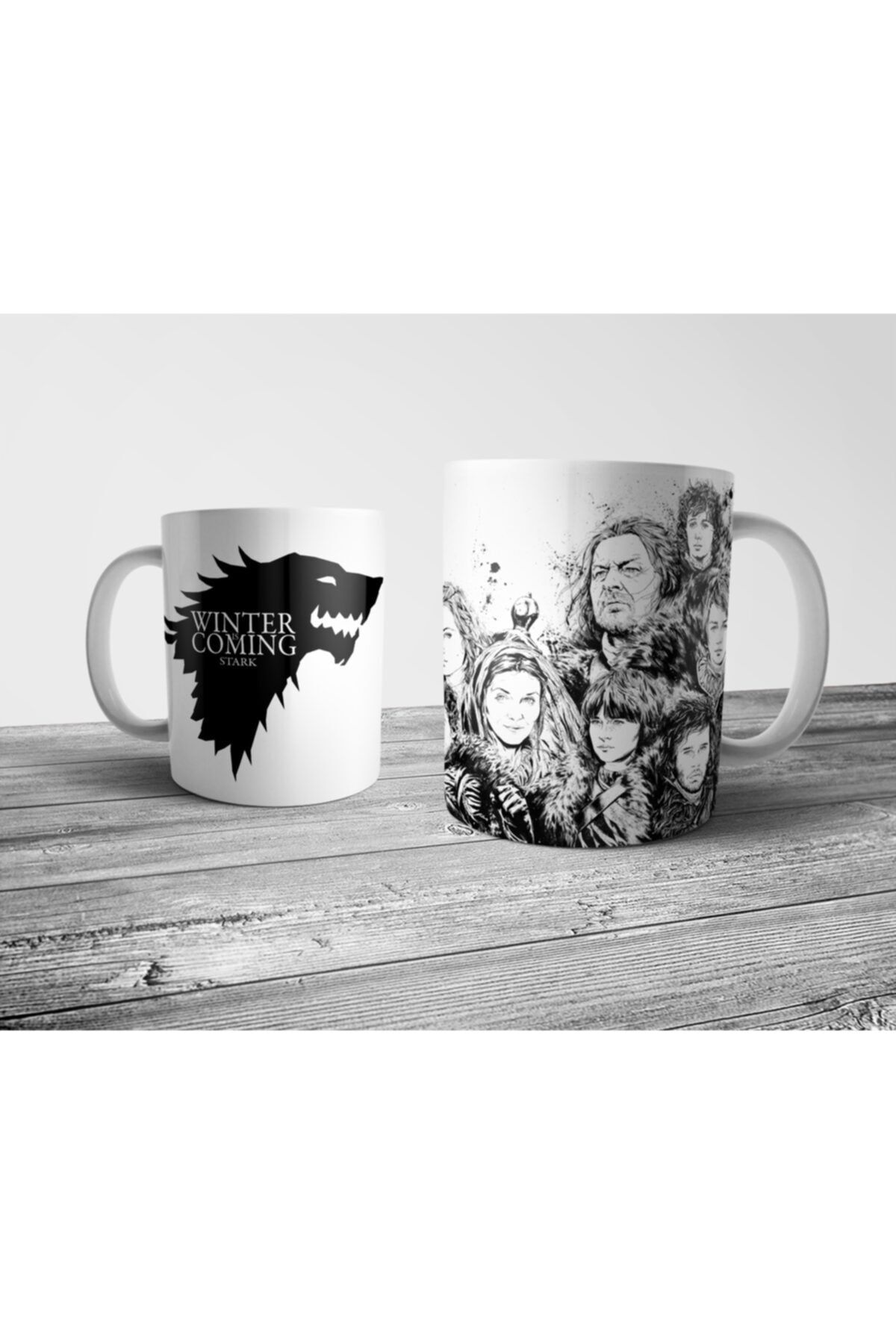 Pixxa Game Of Thrones House Stark Sketch Kupa Bardak