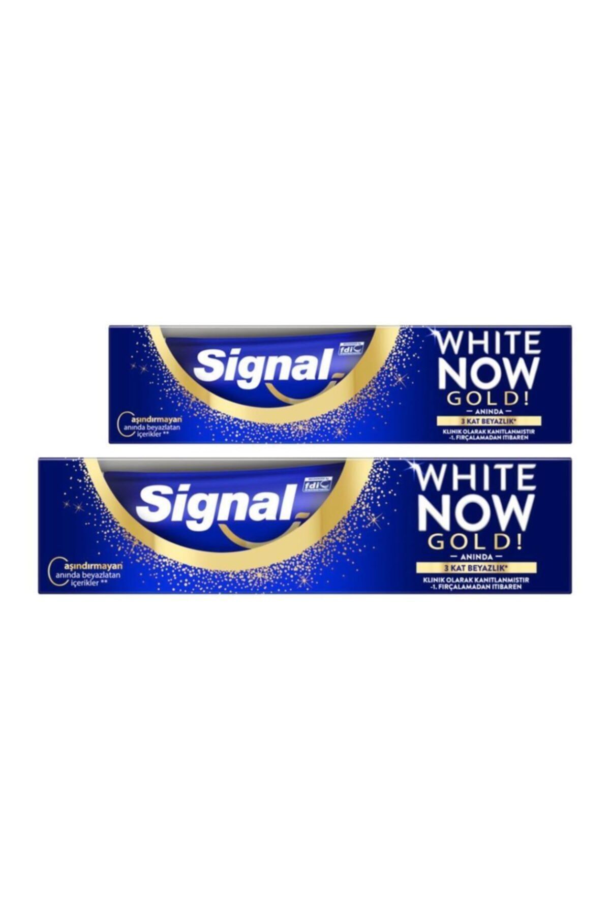 Signal White Now Gold Diş Macunu 75ml + 50ml Set