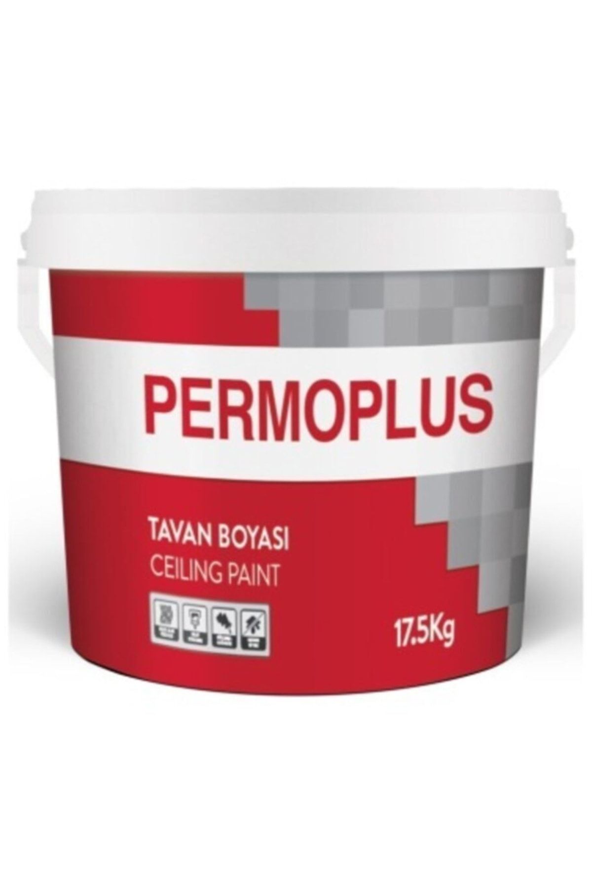 Permolit Permoplus Tavan Boyası 2.5 Lt = 3.5 Kg Beyaz