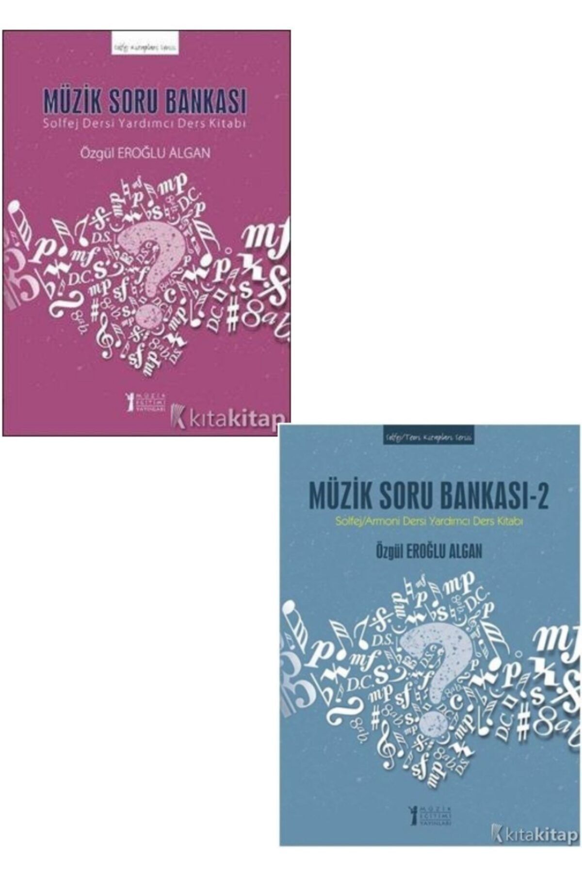 Müzik Eğitimi Yayınları Müzik Soru Bankası - Müzik Soru Bankası 2 - Özgül Eroğlu Algan 2 Kitap Set -