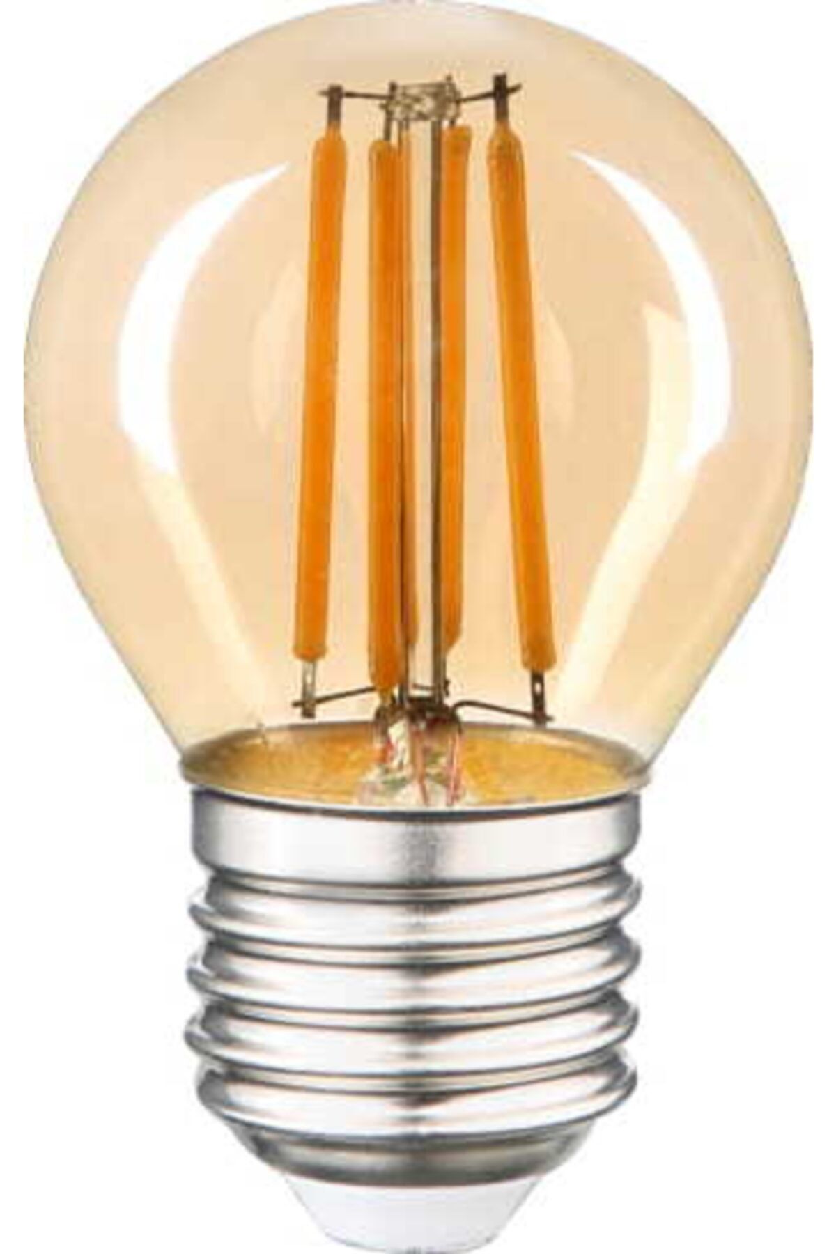 Heka G45 Filament Edison Tip Rustik E-27 Bal Cam 6 W Led Ampul - Günışığı Erd-43