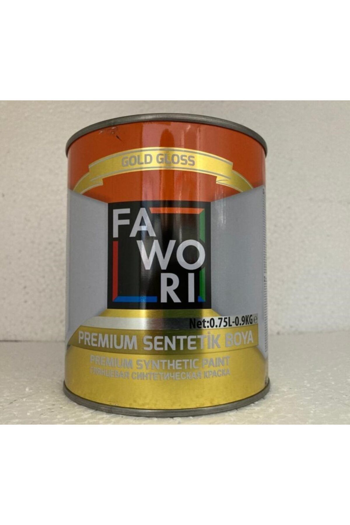 Fawori Premium Sentetik Yağlı Boya Siyah 0.75lt