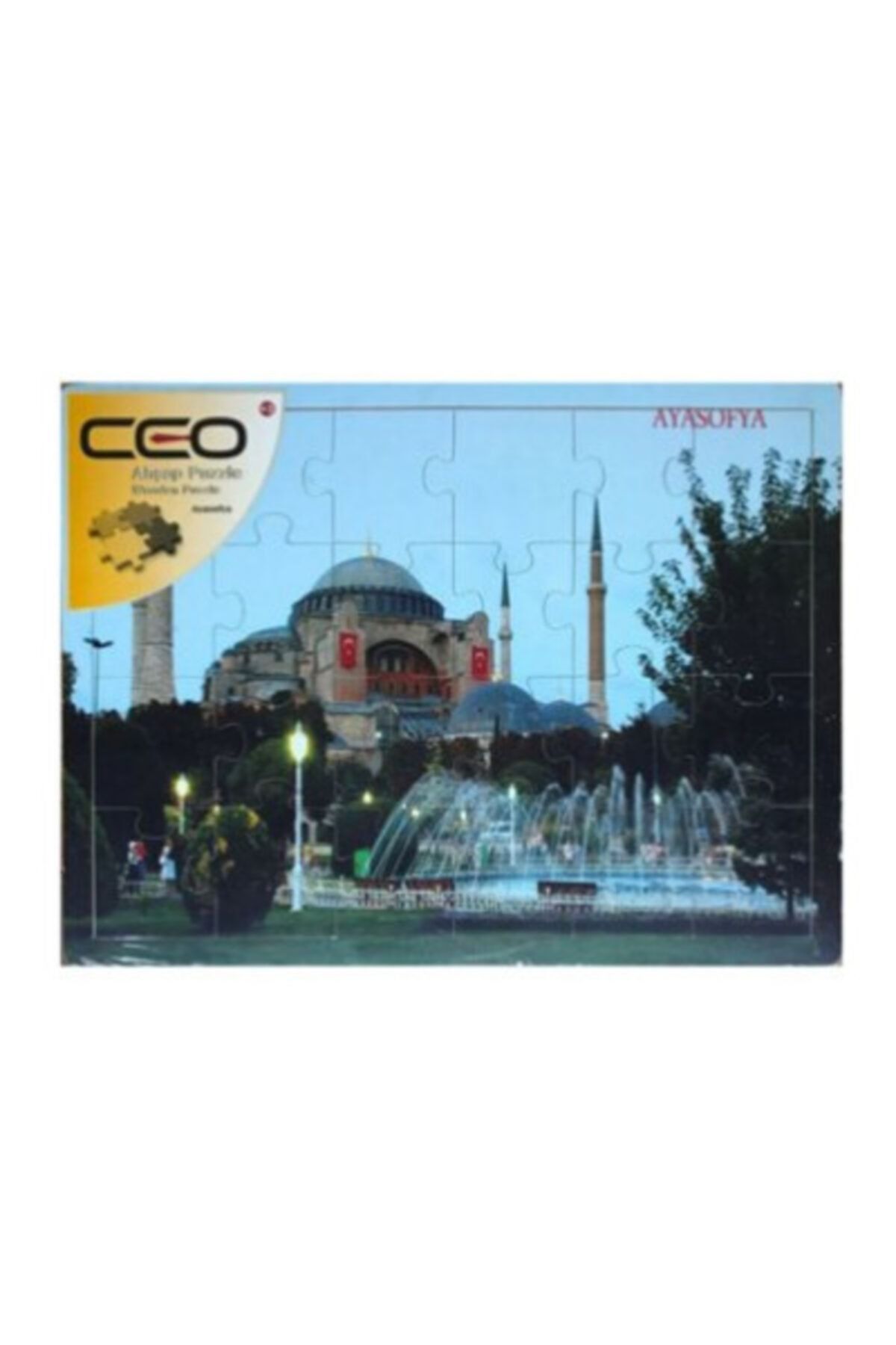 Ceo Ahşap Puzzle Ayasofya 40x30cm