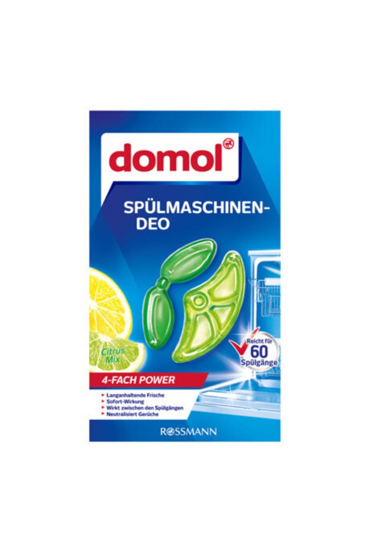 Domol Rosalt Bulaşık Makinesi Kokusu 8 Ml Limon