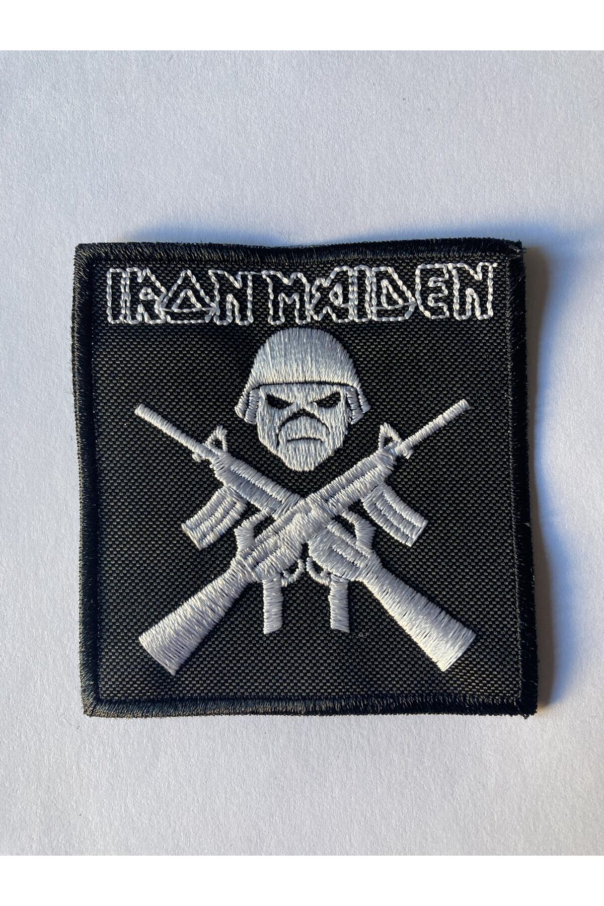 StüdyoÜmitTişört Iron Maiden A Matter Of Life And Death Patch Peç Arma ve Kot Yamaları 8 cm x 8 cm