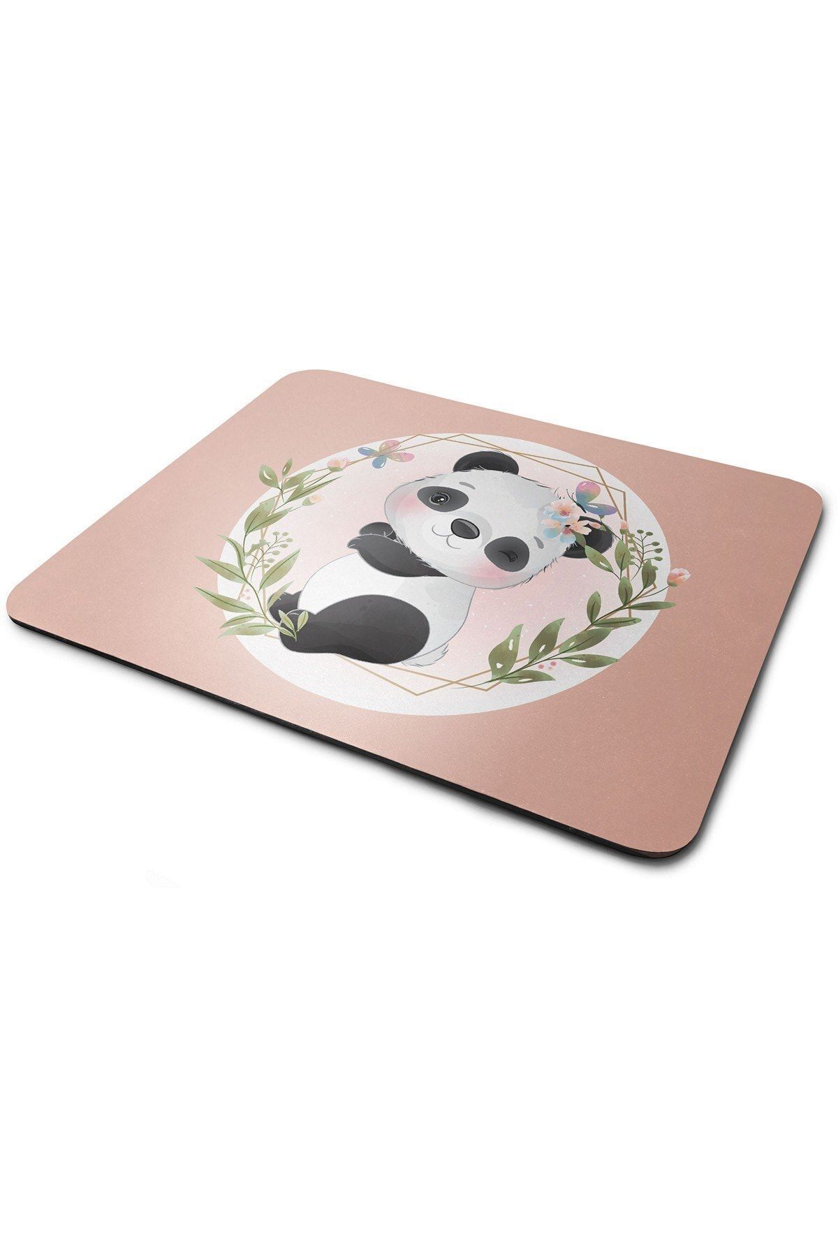 WuW Panda Desenli Dikdörtgen Mouse Pad