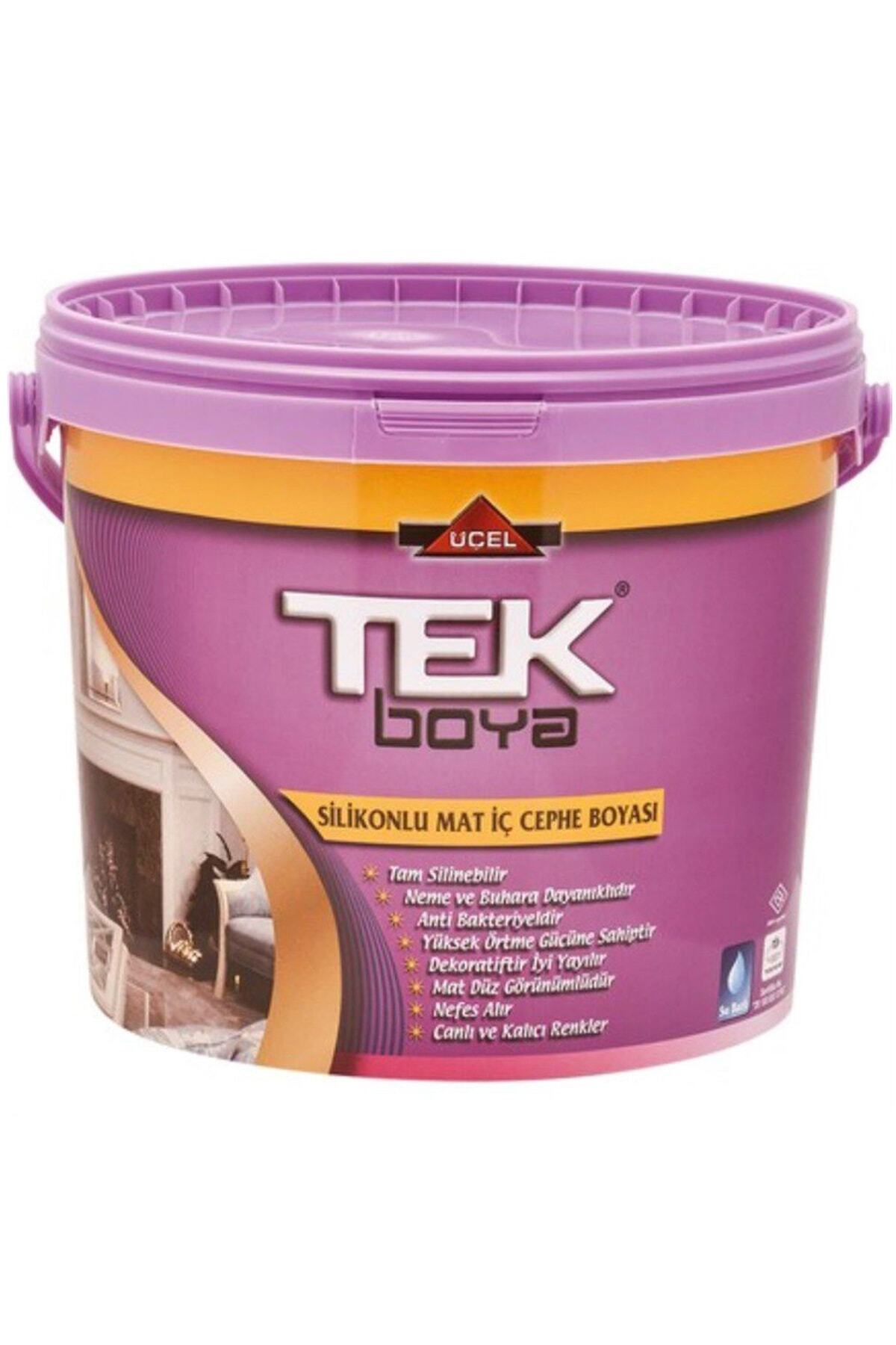TEK BOYA Ipek Mat Su Bazlı Silikonlu Duvar Boyası 7,5 Lt = 10 Kg Fiyatı TEK BOYA Ipek Mat Su Bazlı Silikonlu Duvar Boyası 7,5 Lt = 10 Kg Fiyatı