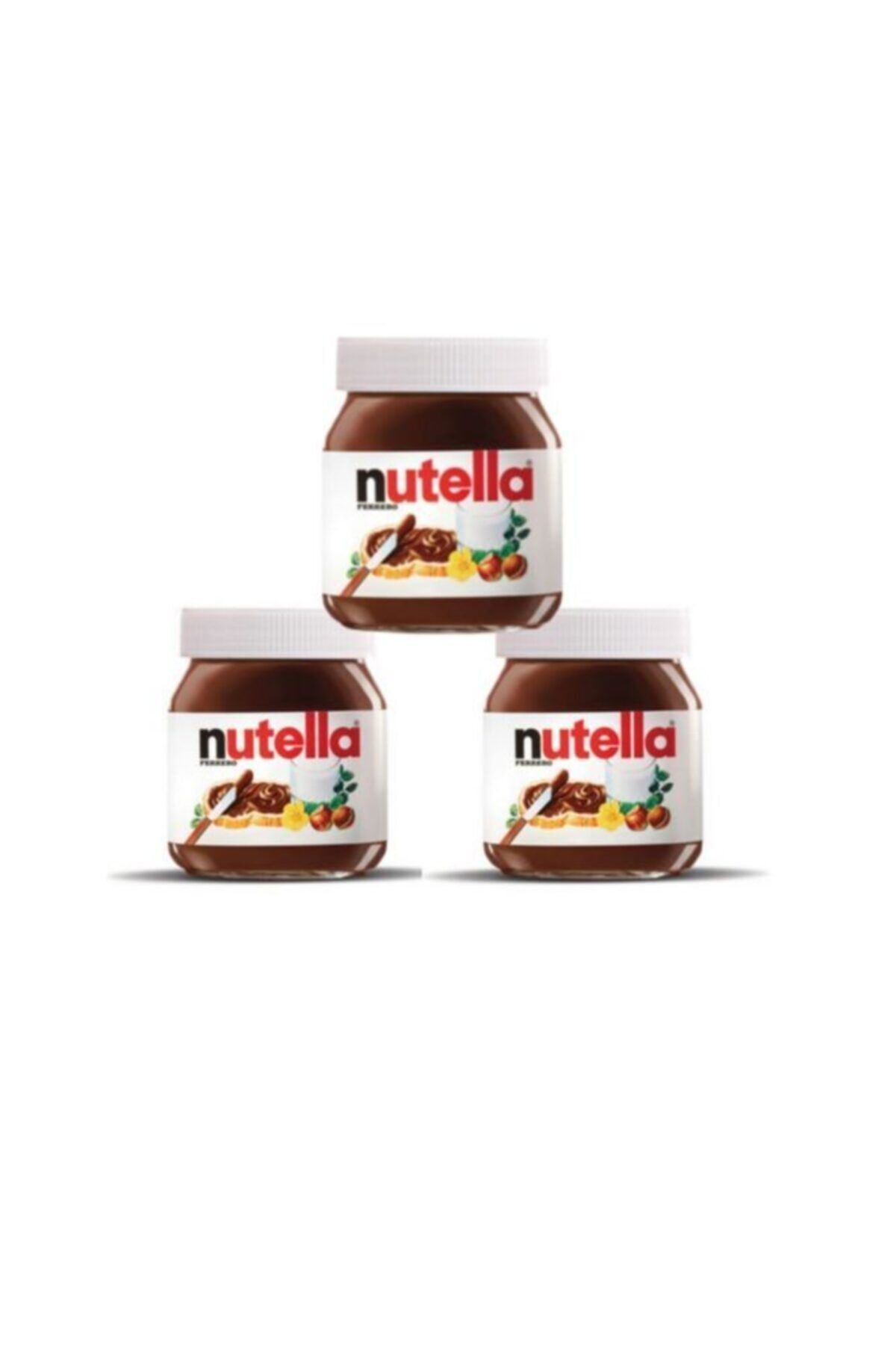 Nutella 3'lü Kakaolu Fındık Kreması 750 gram