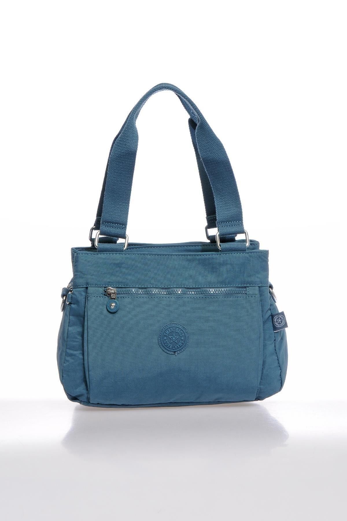 Smart Bags Smbky1125-0050 Buz Mavi Kadın Omuz Çantası