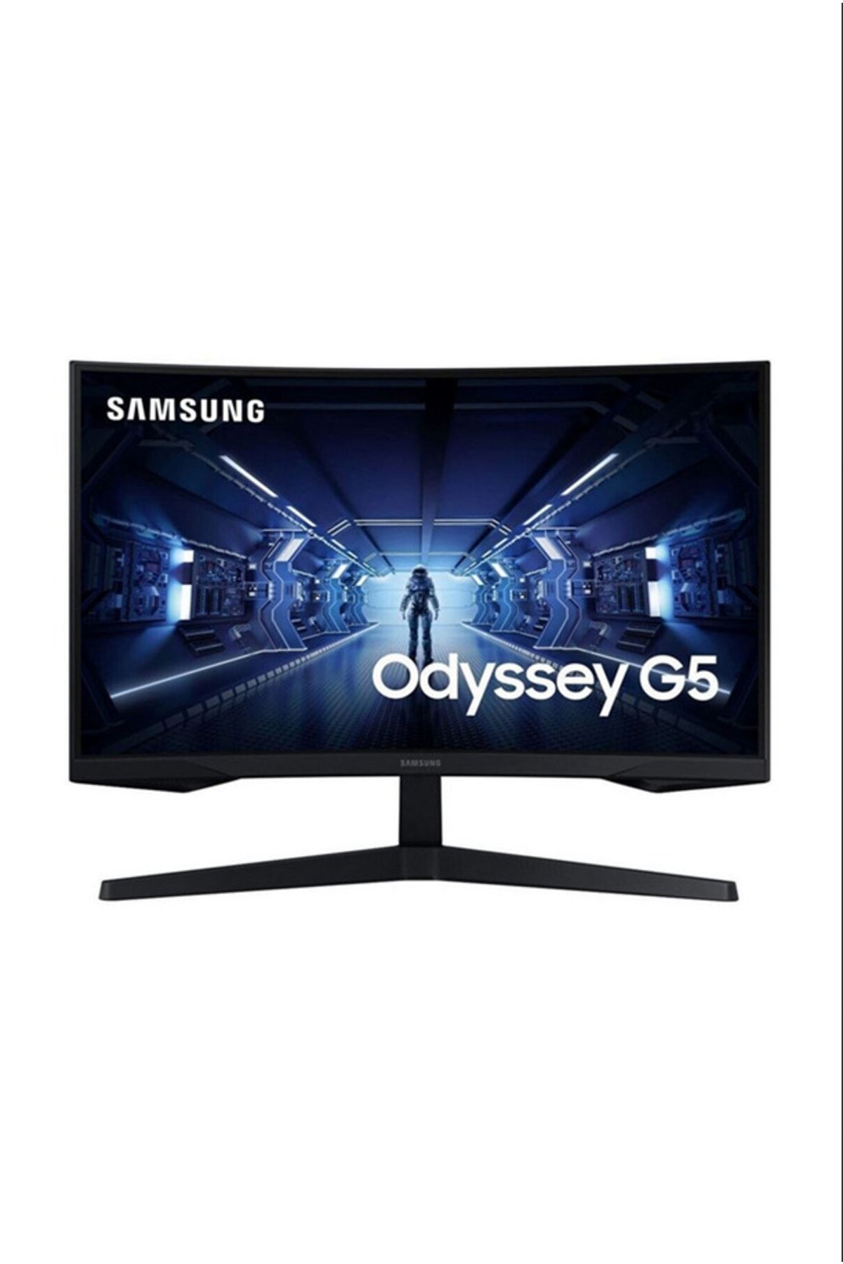 Samsung Odyssey G5 27" Qhd 2k 1ms 144hz Freesync Hdr10 1000r Kavisli Va Gaming Monitör Lc27g55tqbuxuf
