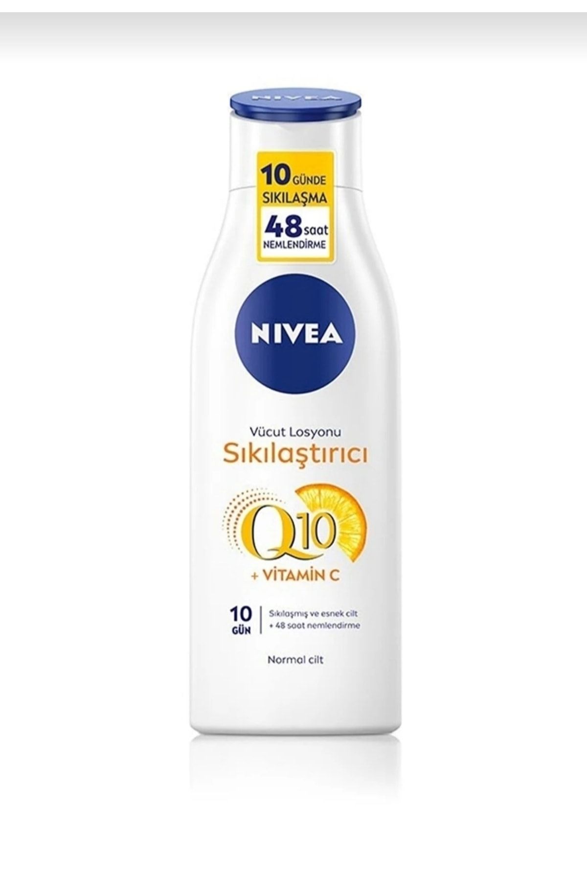 NIVEA Sıkılaştırıcı Vücut Losyonu Q10 Vitamin C 250ml,48 Saat Nemlendirme,10 Günde Sıkılaş