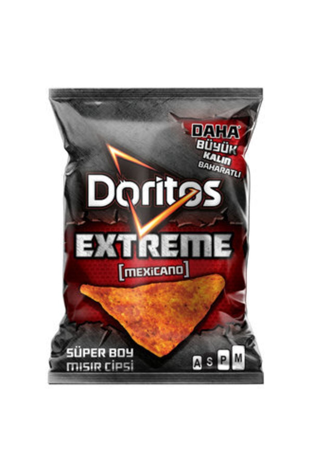 Doritos Extreme Mexicano Acı Baharatlı Mısır Cipsi Süper Boy 113 G ( 8 Adet )