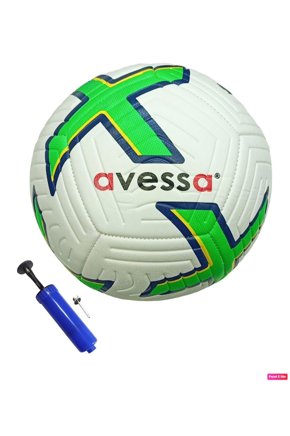 Avessa Bsf-022 4 Astar 400 Gr No:5 Futbol Maç Topu Orta Sertlikte Tüm Zeminlere Uygun, El Pompası Hediyeli
