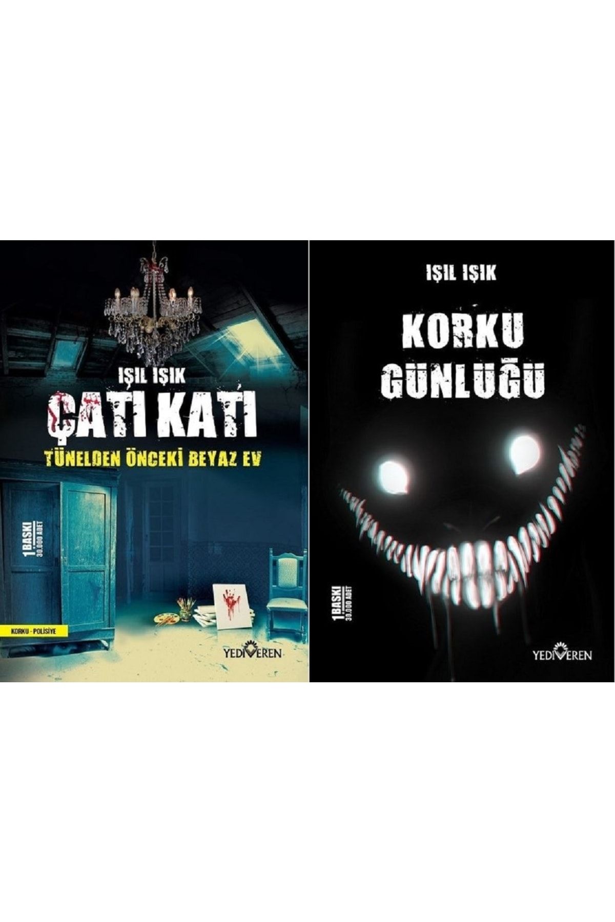 Yediveren Yayınları Çatı Katı + Korku Günlüğü / Işıl Işık 2 Kitap Set