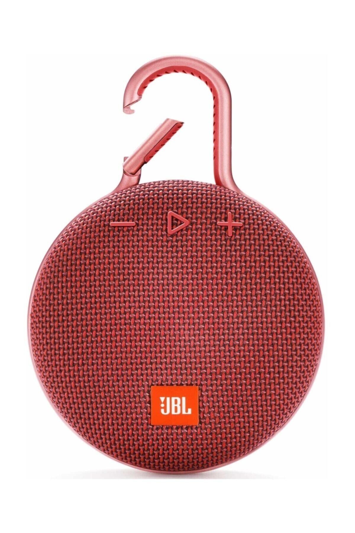JBL Clip3 Kırmızı Ipx7 Su Geçirmez Taşınabilir Bluetooth Hoparlör Red
