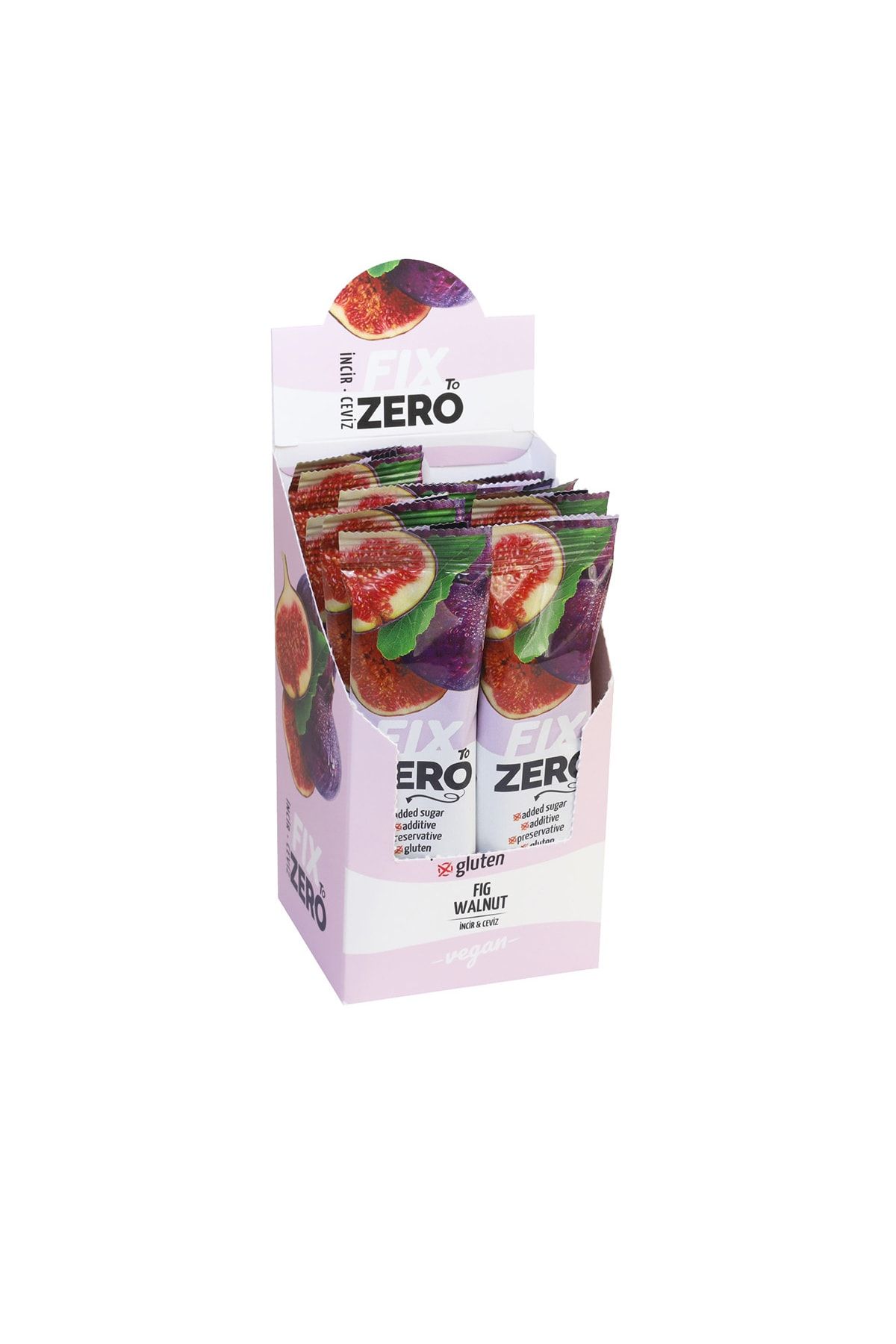 FixtoZero Incir Ceviz Meyve Barı 12 Adet