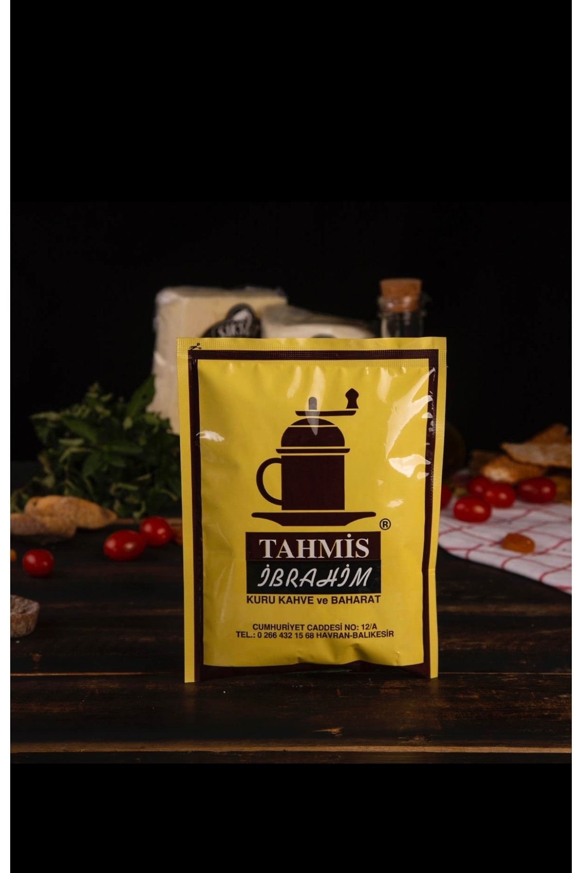 tahmis ibrahim Yerel Esintilerle Harmanlanmış Havran Kuru Türk Kahvesi 100gr ''1929'dan Günümüze''