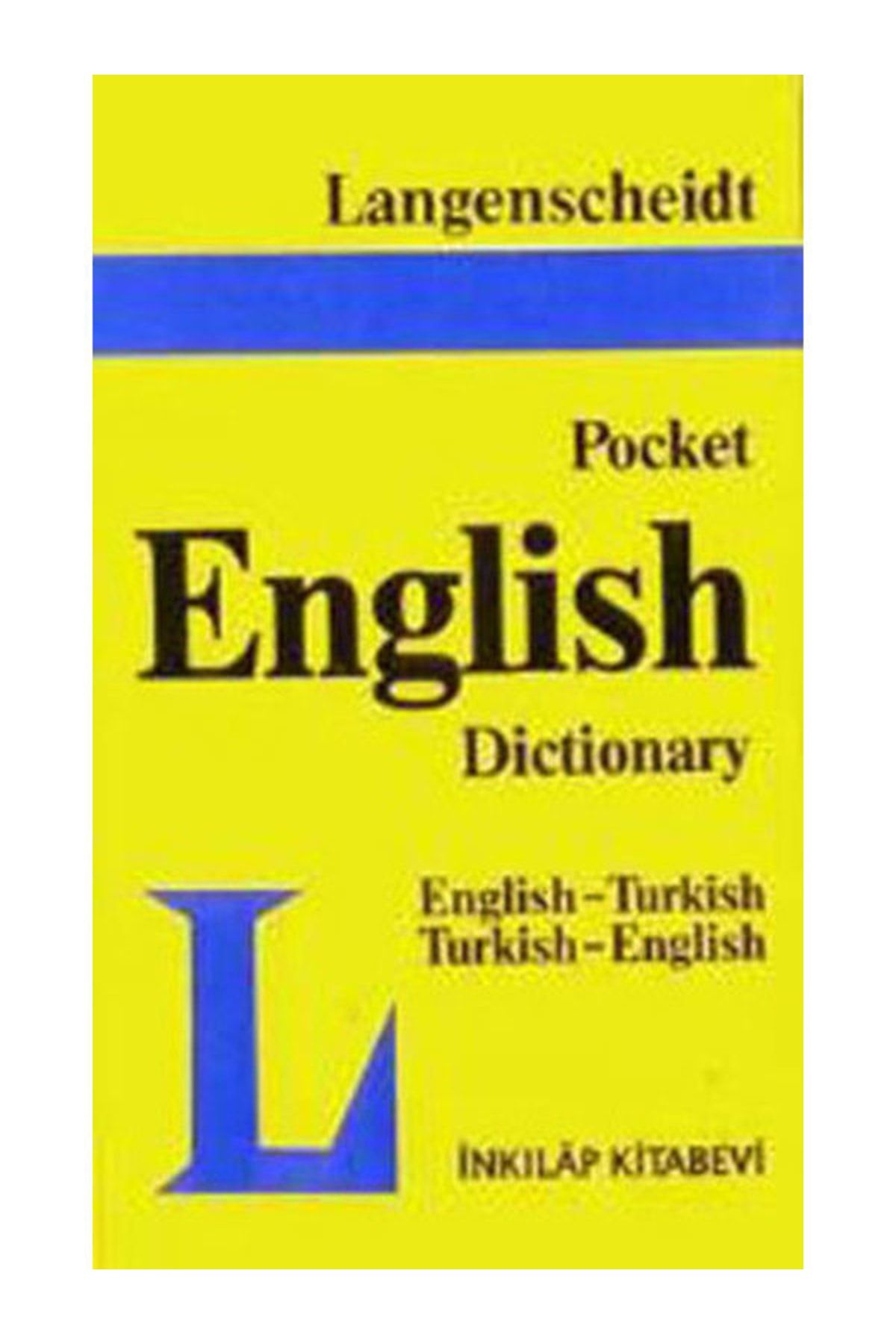 İnkılap Kitabevi Pocket English Dictionary / Ingilizce- Türkçe Türkçe-ingilizce