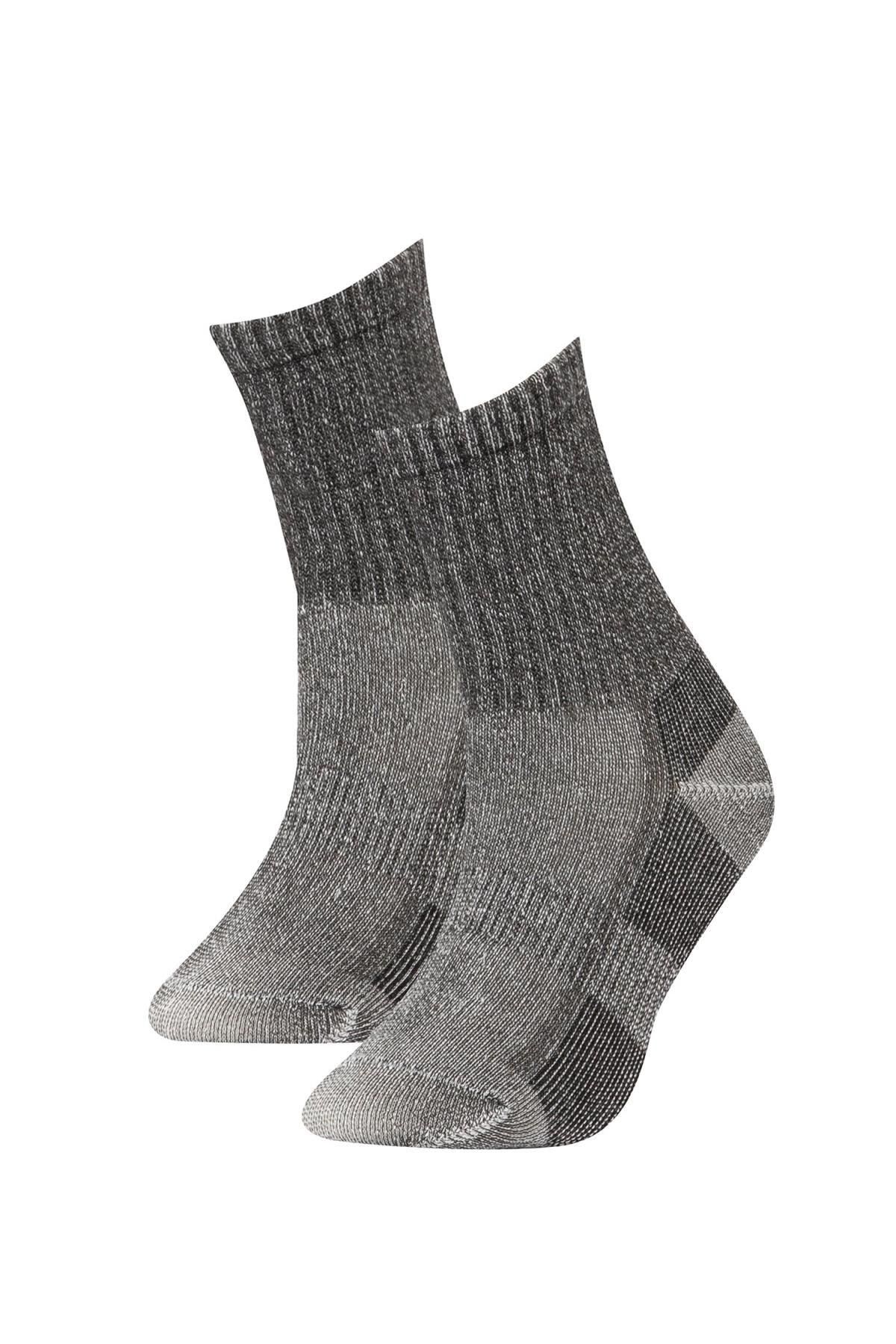 Defacto Erkek Çocuk 2'li Pamuklu Havlu Çorap