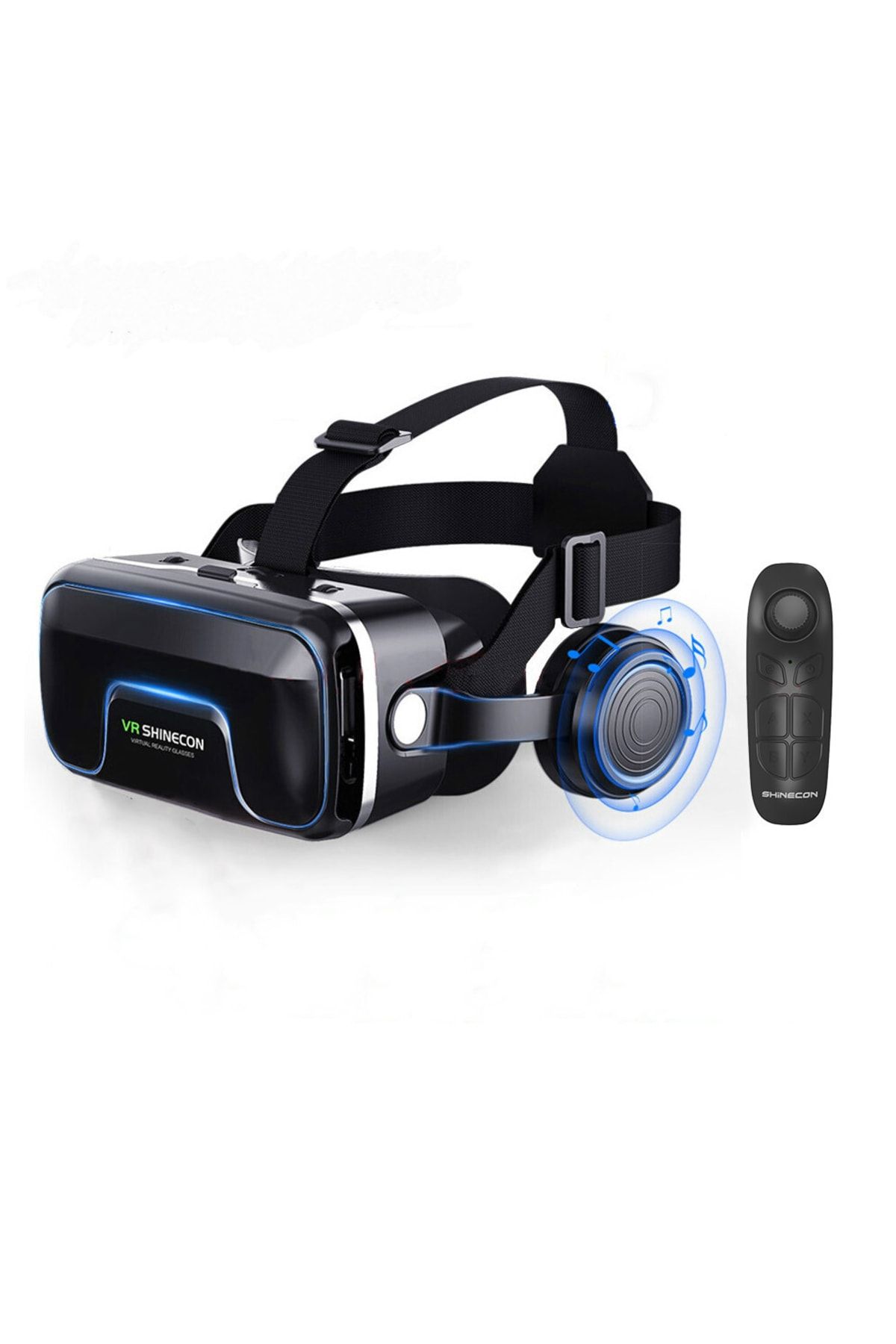 VR Shinecon G04ea Sanal Gerçeklik Gözlüğü Sc-bo3 Kablosuz Bluetooth Kumandalı