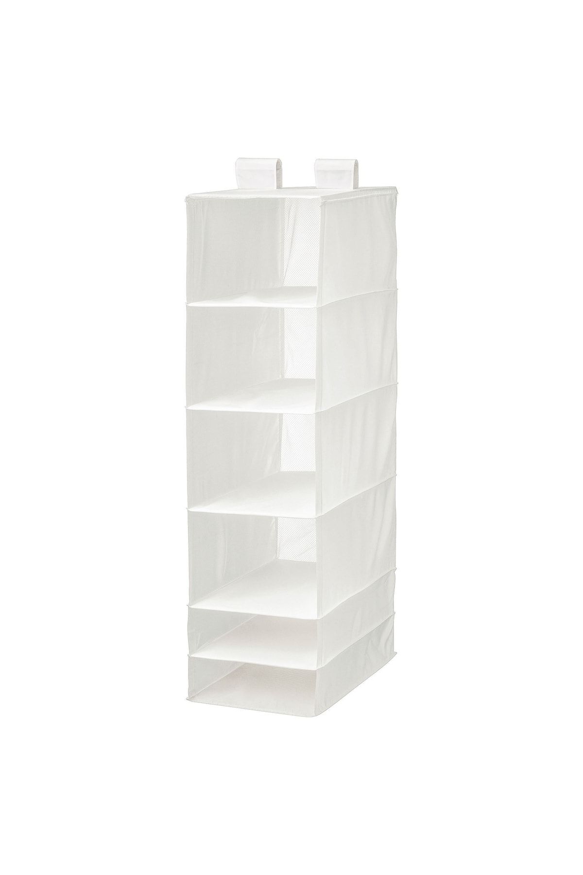 IKEA Dolap Içi Asılabilir Bölmeli Düzenleyici Ölçü 35x45x125 Cm Beyaz Renk Bölmeli Düzenleyici