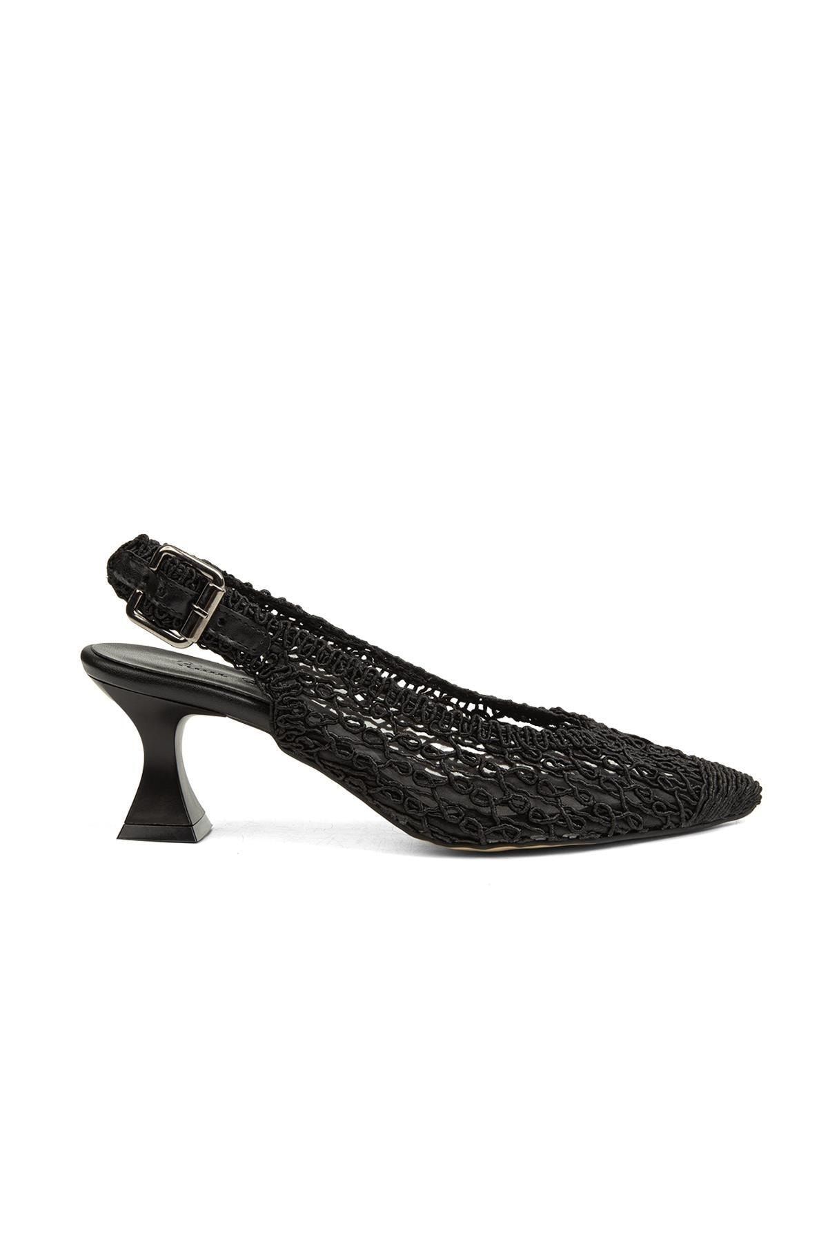 Pierre Cardin ® | Pc-52260-3959 Siyah - Kadın Topuklu Ayakkabı