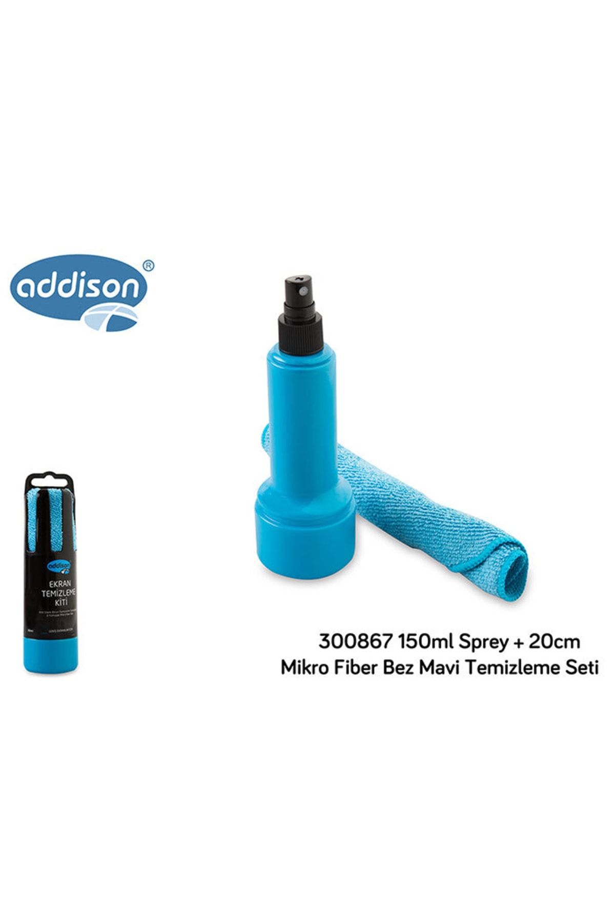 Addison 300867 150ml Sprey+20cm Mikro Fiber Bez