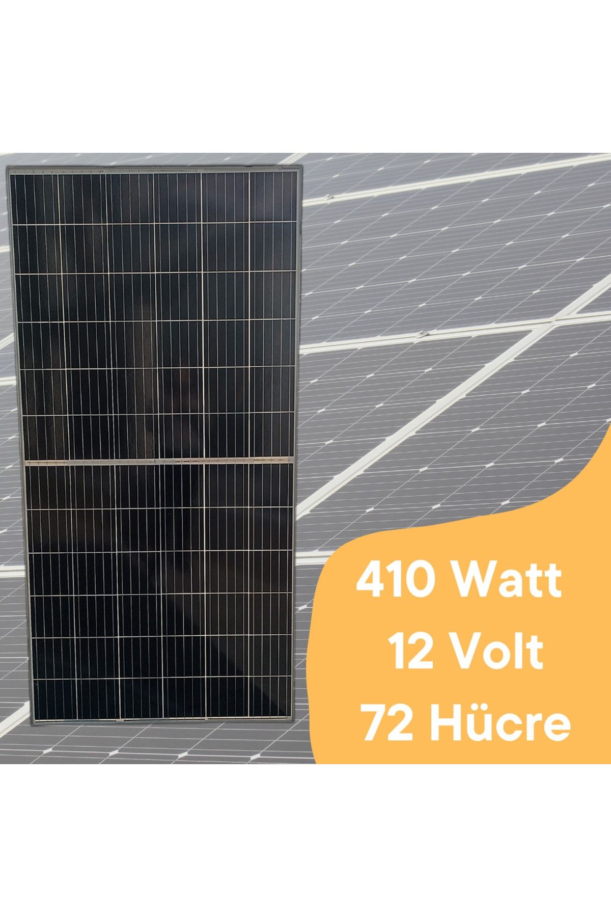 Suneco 410w Watt Monokristal Güneş Paneli A Sınıf 12volt