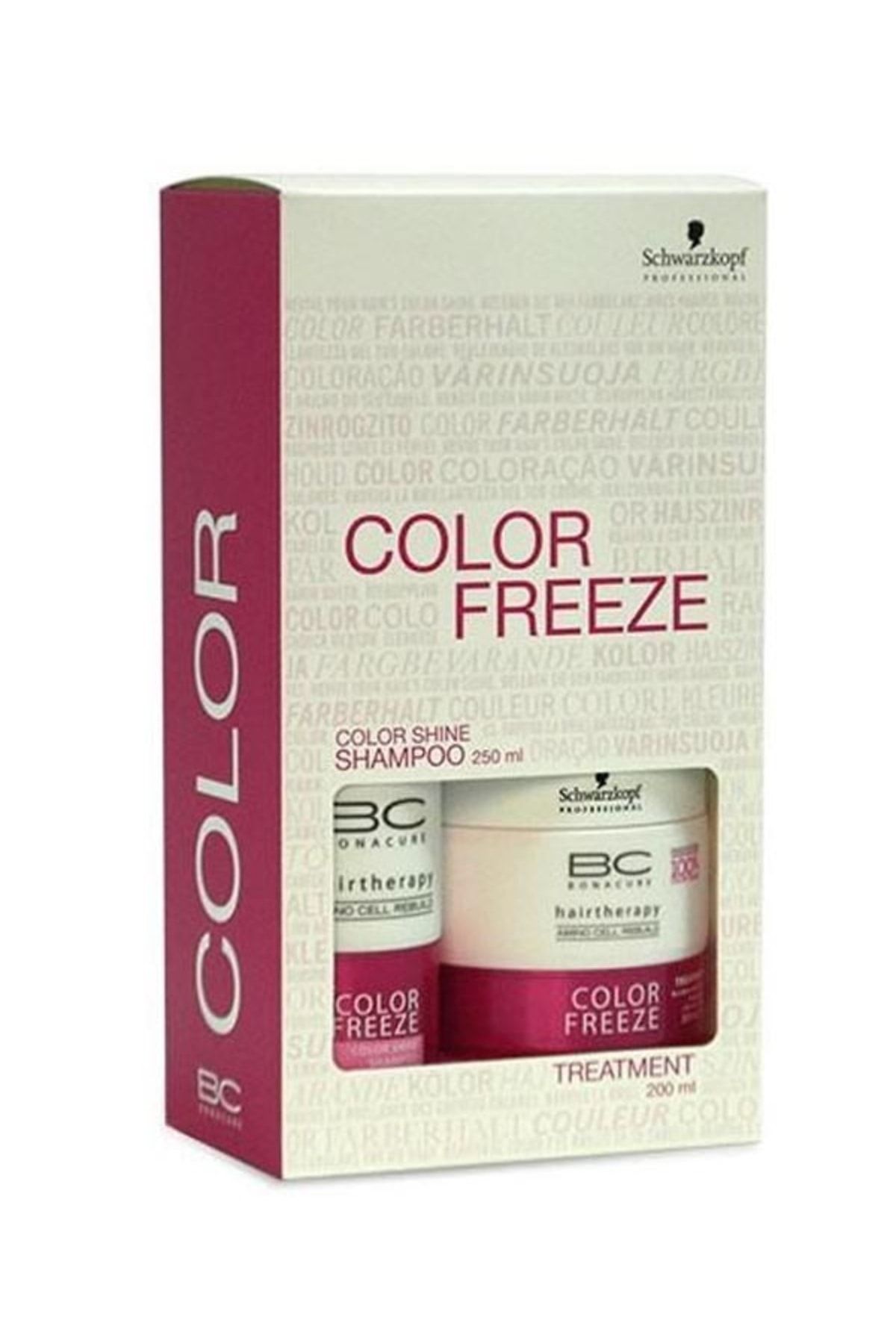 Schwarzkopf Bc Bonacure Color Freeze Şampuan 250ml Ve Maske 200ml Set
