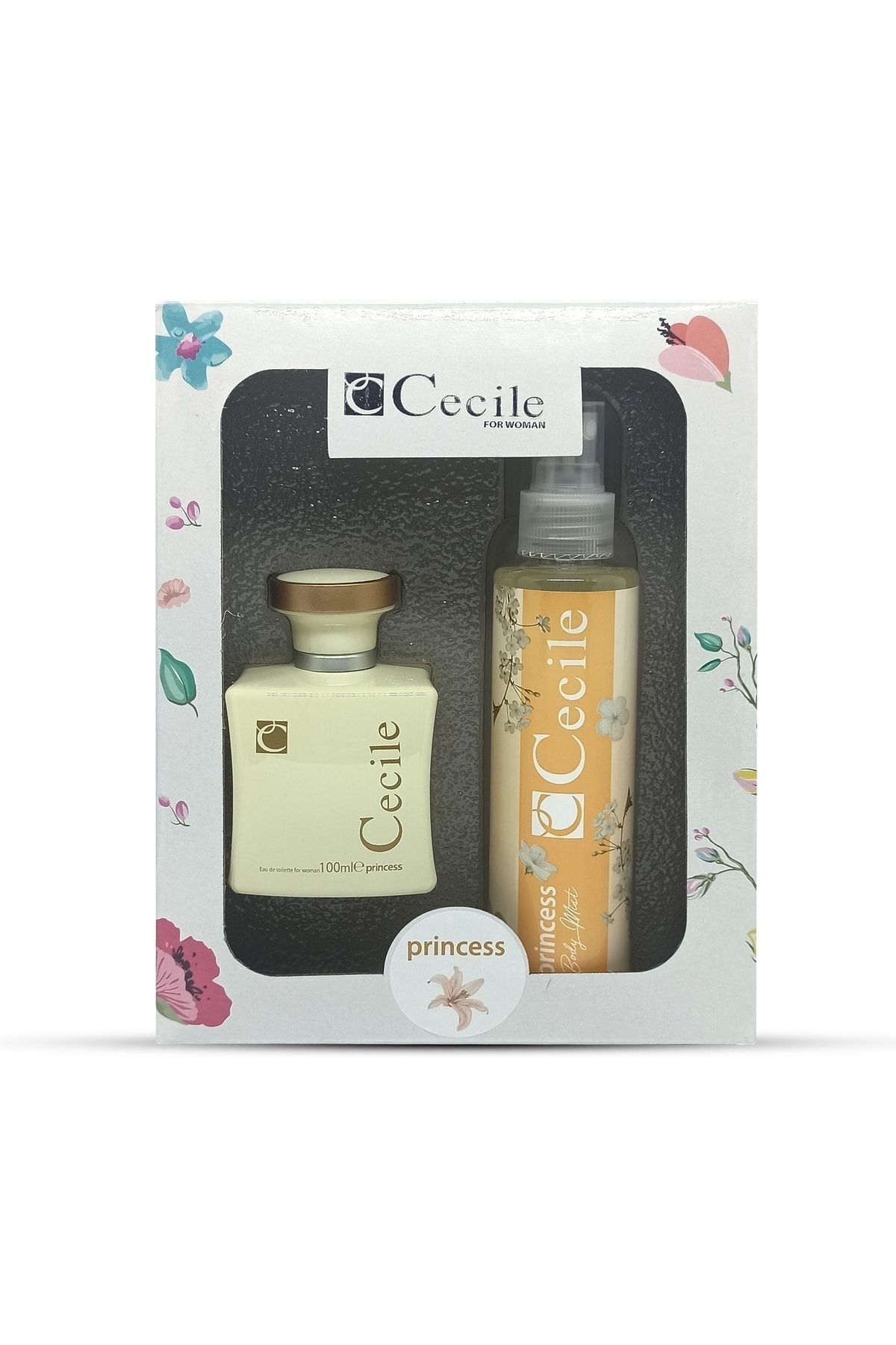 Cecile Princess 100 Ml Edt & 150 Ml Edc For Women Parfüm Seti