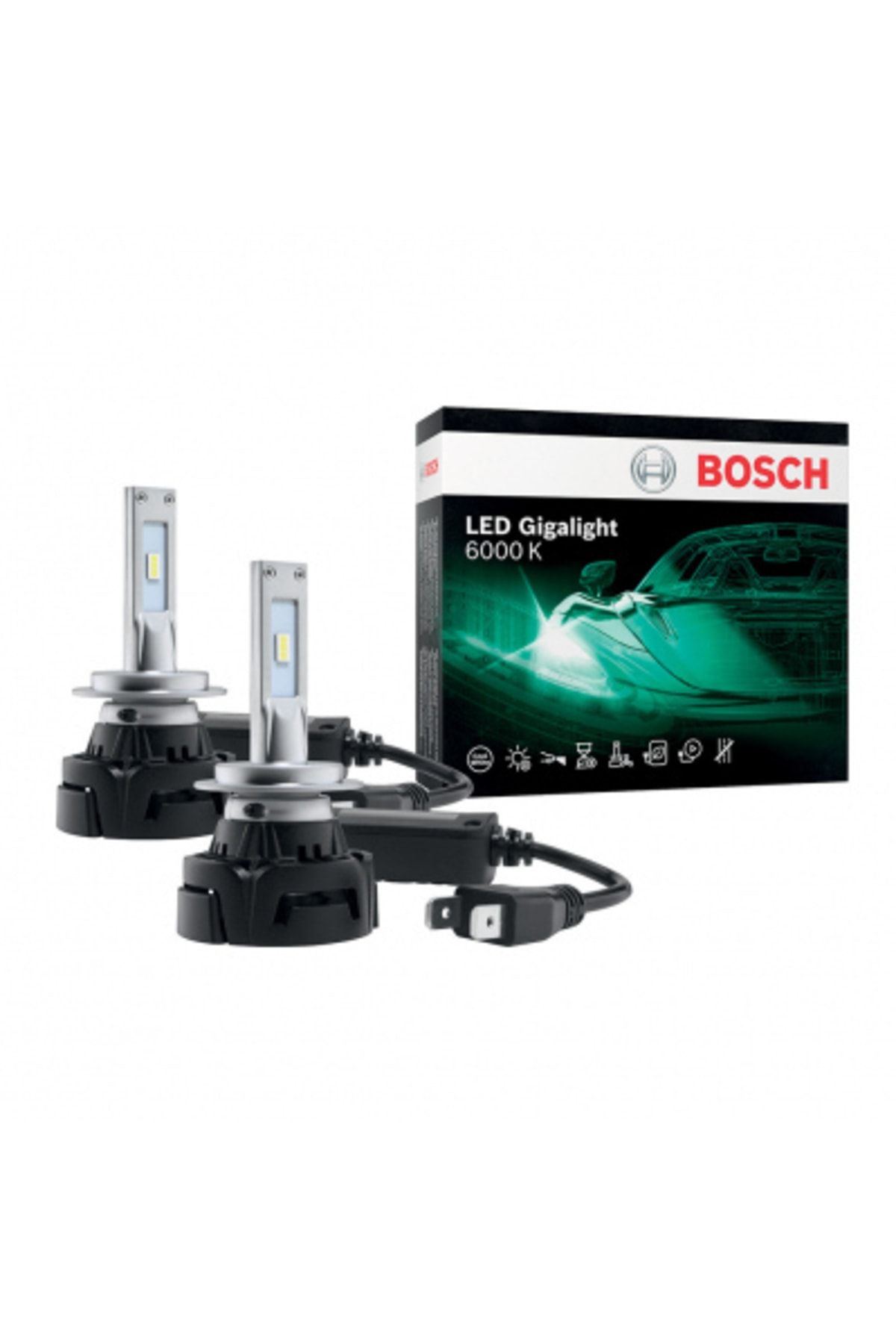 Bosch Gigalight H7 12v 30w Led Xenon 6000k Beyaz Işık Canbus