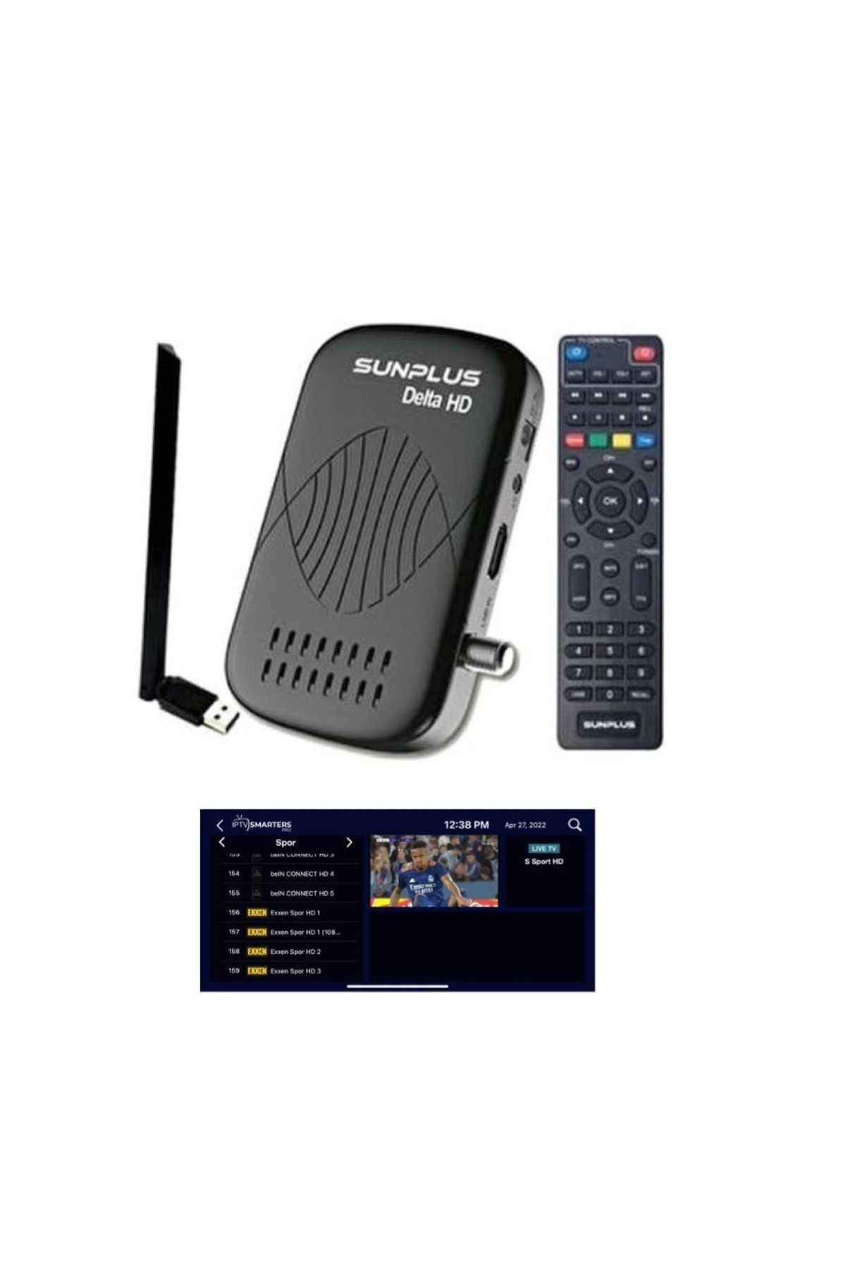 Genel Markalar Full Paket Hediye Yayın - Ip.tv - Full Hd Uydu Alıcısı - Çanaksız / Kablosuz Uydu Alıcısı