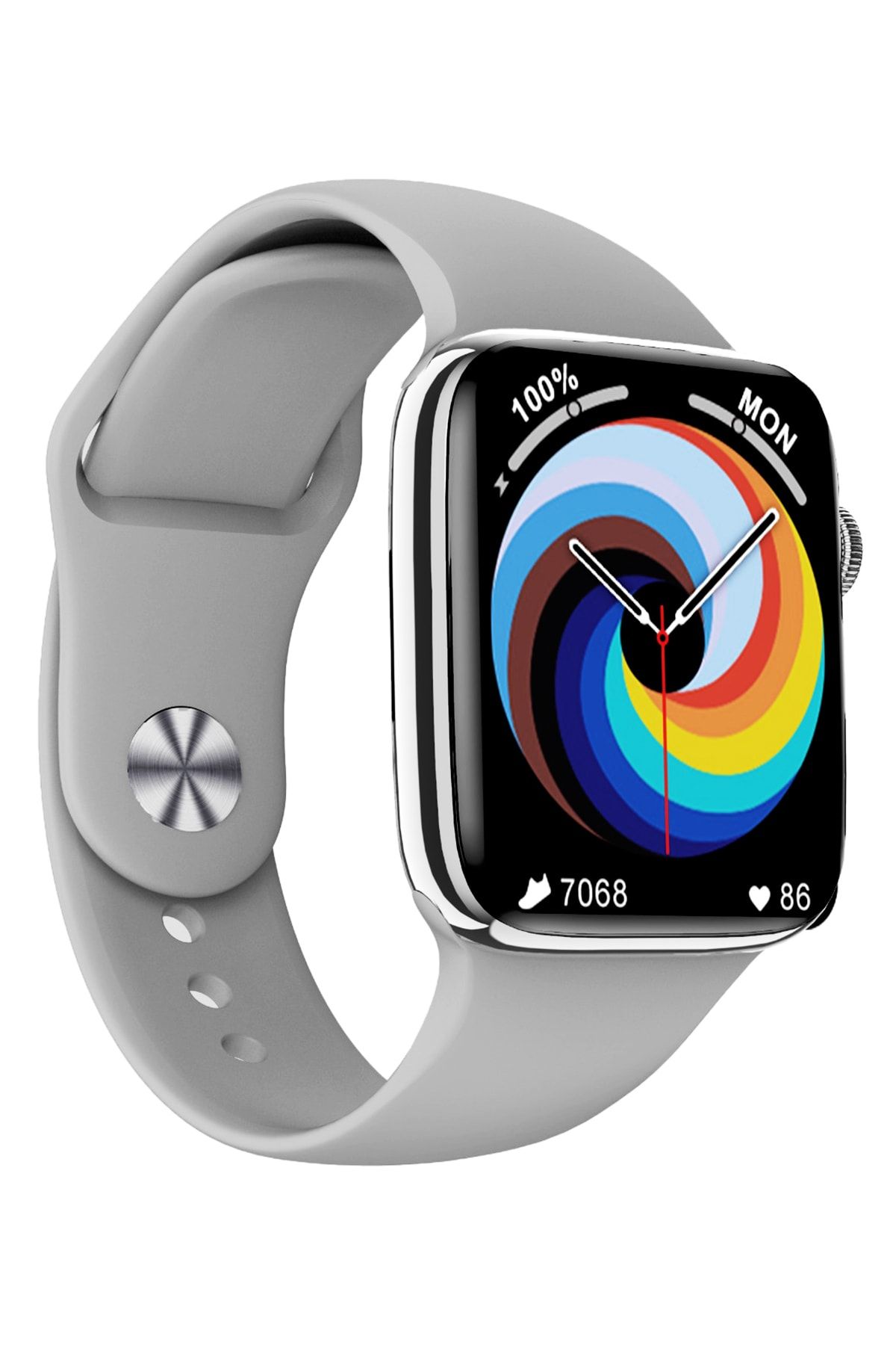 Homies Smart Watch - Akıllı Saat, 1.95 Inc Ips Ekran, Siri-nfc-bluetooth Görüşme Hd Ses, Ios-android Uyumlu