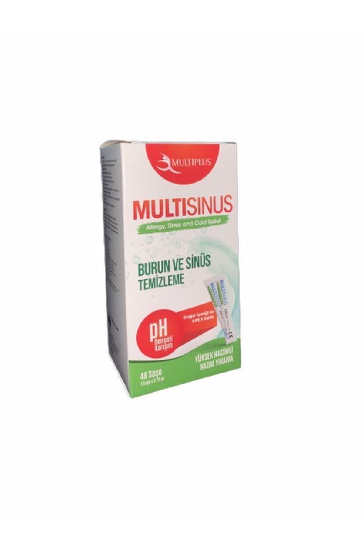 Multiplus Ebr Multisinüs Burun Ve Sinüs Temizleme Yedek Kiti 48 Saşe - Şişesiz Içerik